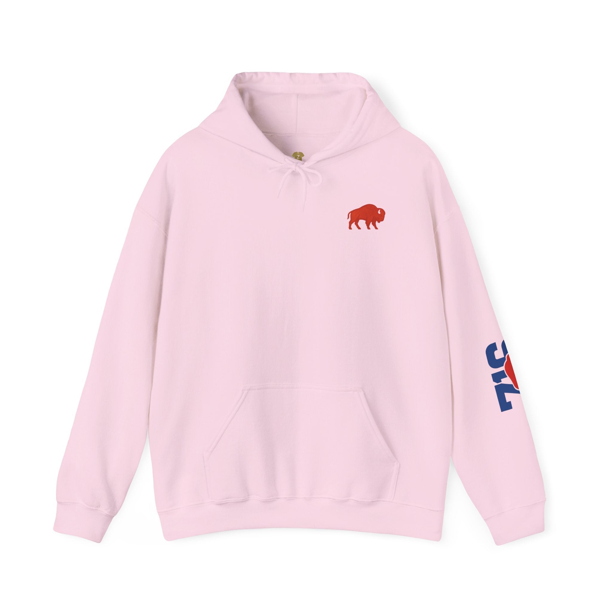 Wing City Hoodie - Retro Chicken Wing Logo Pullover