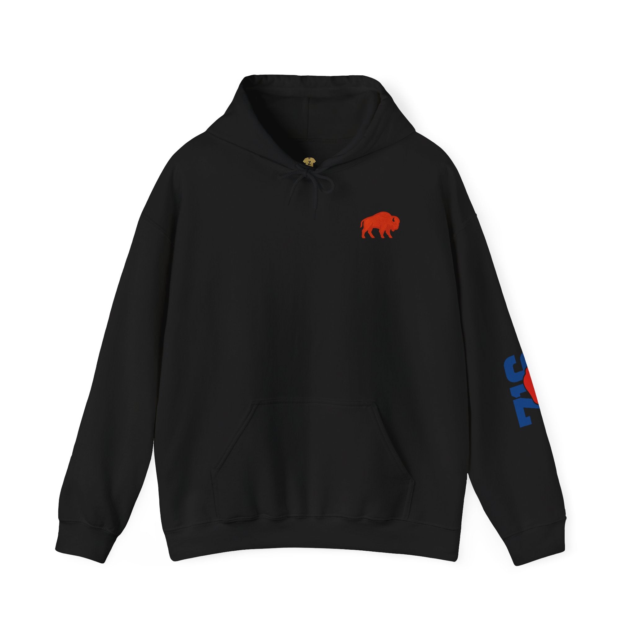Wing City Hoodie - Retro Chicken Wing Logo Pullover