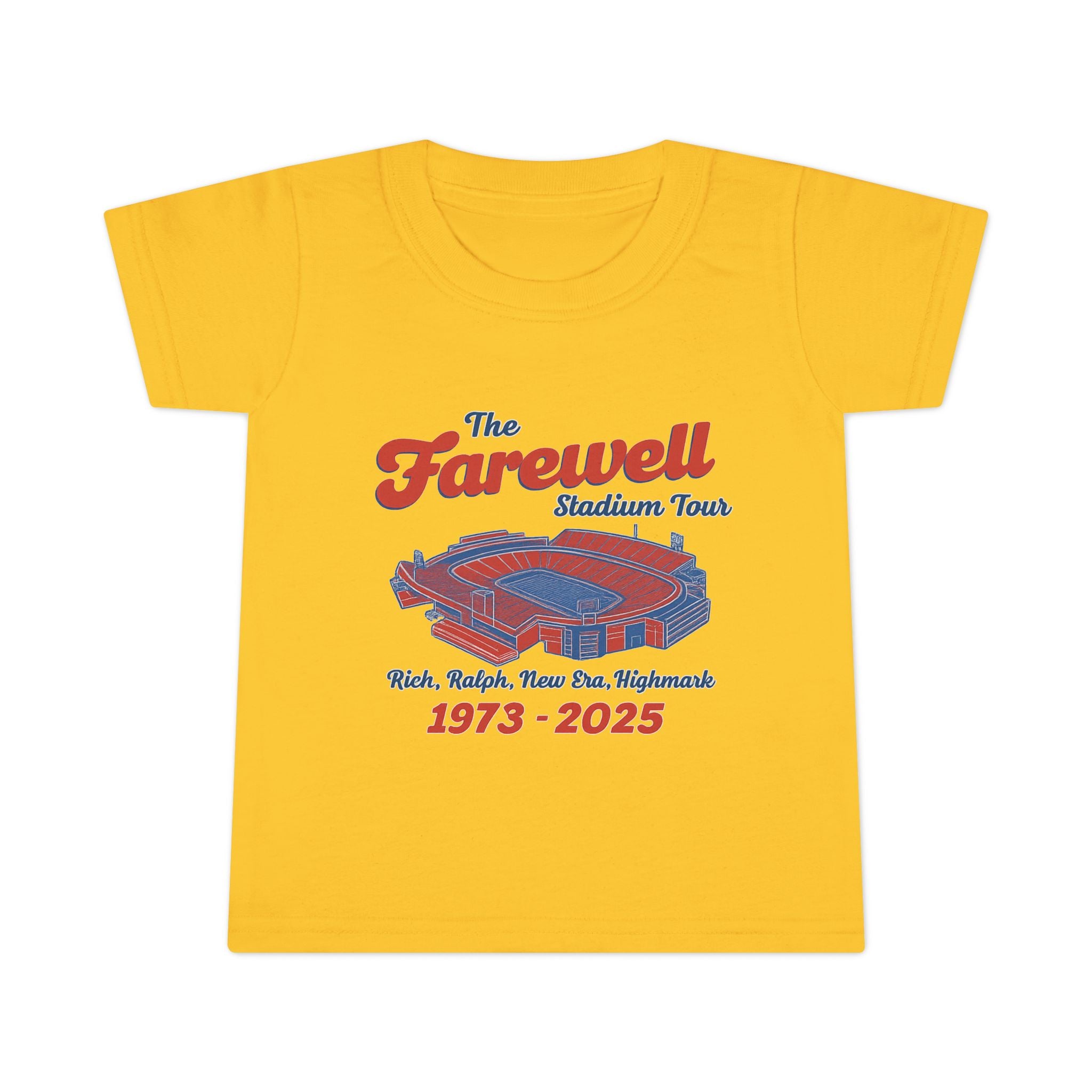 Toddler Farewell Stadium Tour T-Shirt - Cute Kids’ Tee for Concerts, Sports Events, Family Gatherings, Memories, Gift Ideas