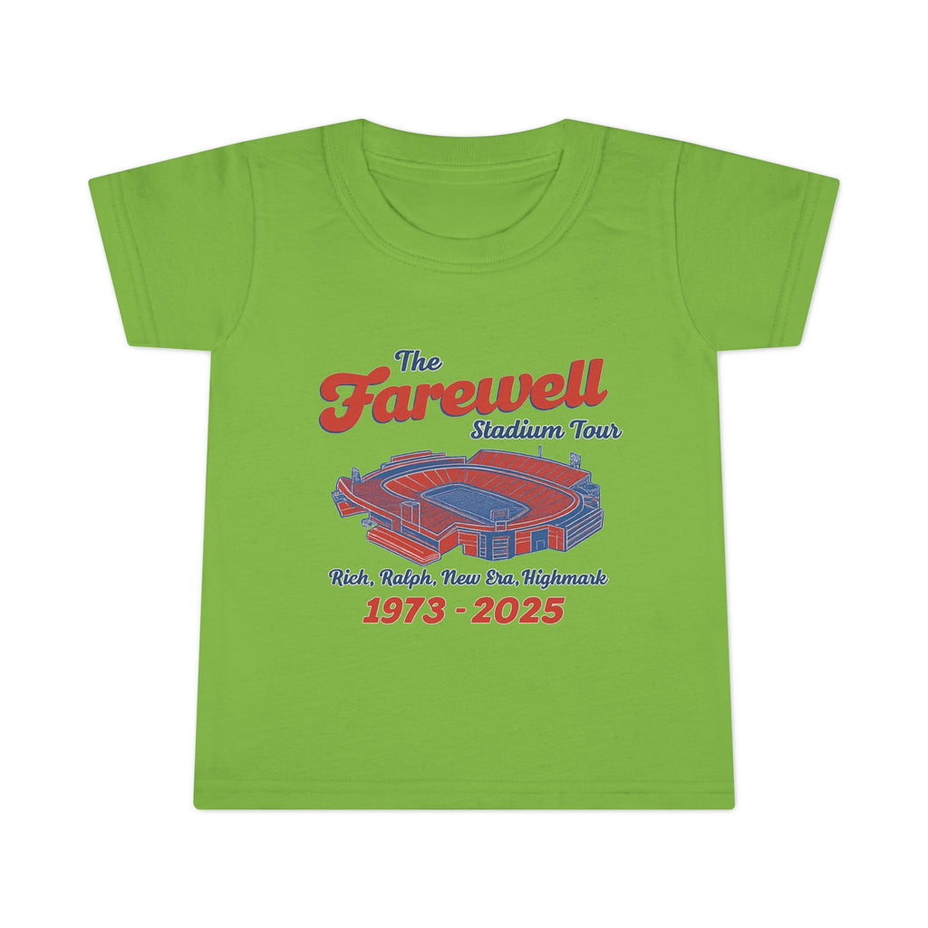 Toddler Farewell Stadium Tour T-Shirt - Cute Kids’ Tee for Concerts, Sports Events, Family Gatherings, Memories, Gift Ideas