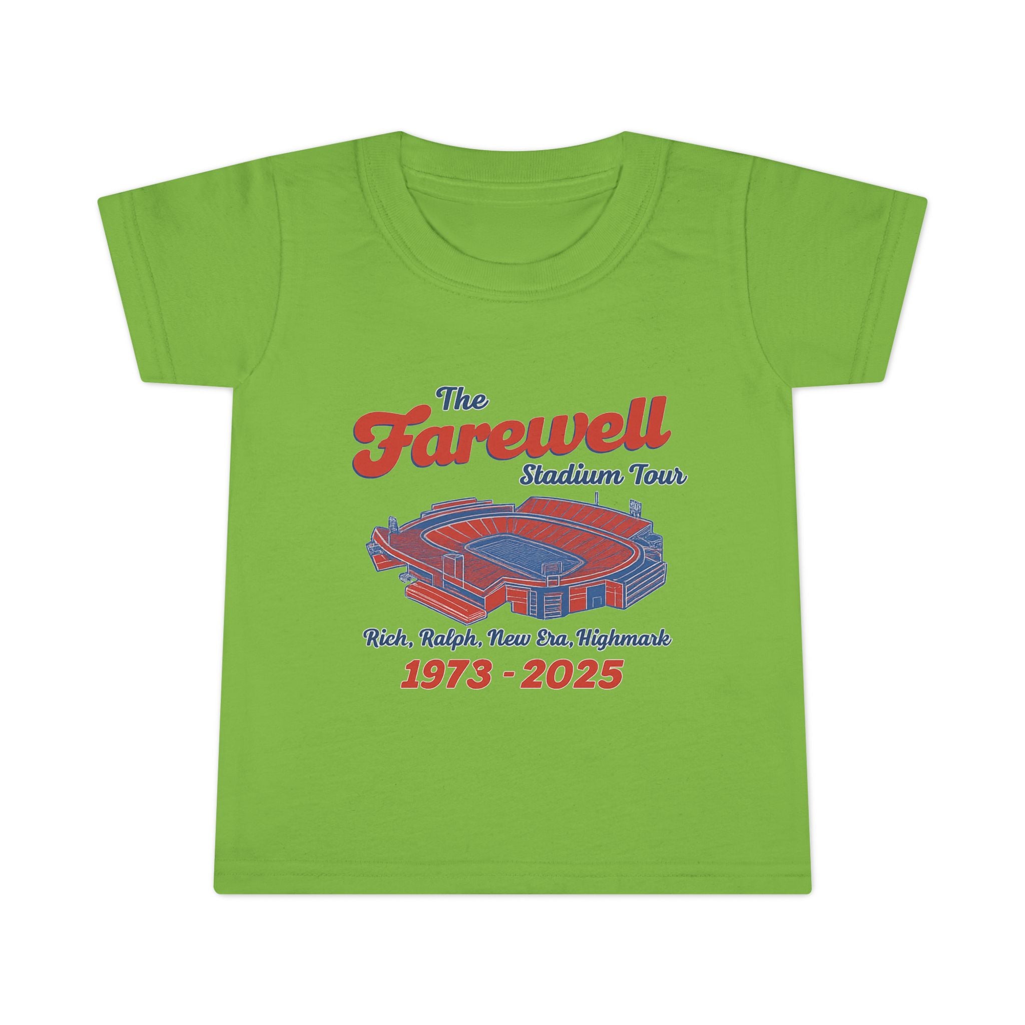 Toddler Farewell Stadium Tour T-Shirt - Cute Kids’ Tee for Concerts, Sports Events, Family Gatherings, Memories, Gift Ideas