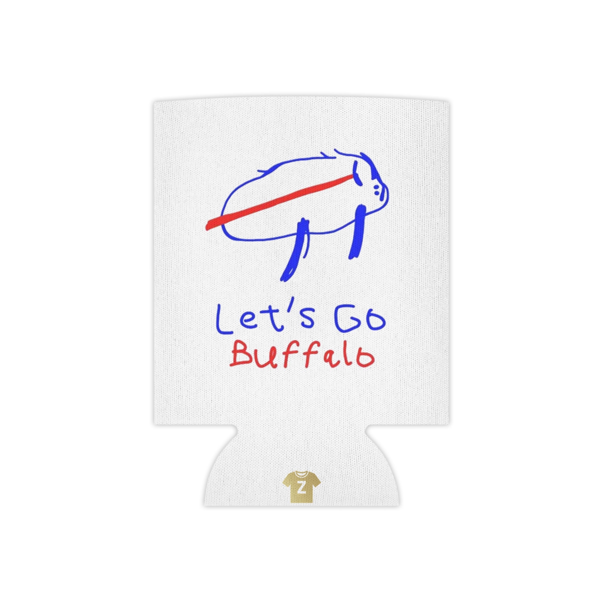 Buffalo-Themed Can Cooler - Fun & Inspirational Drink Koozie for Game Days, Tailgates, BBQs, Parties, and Celebrations