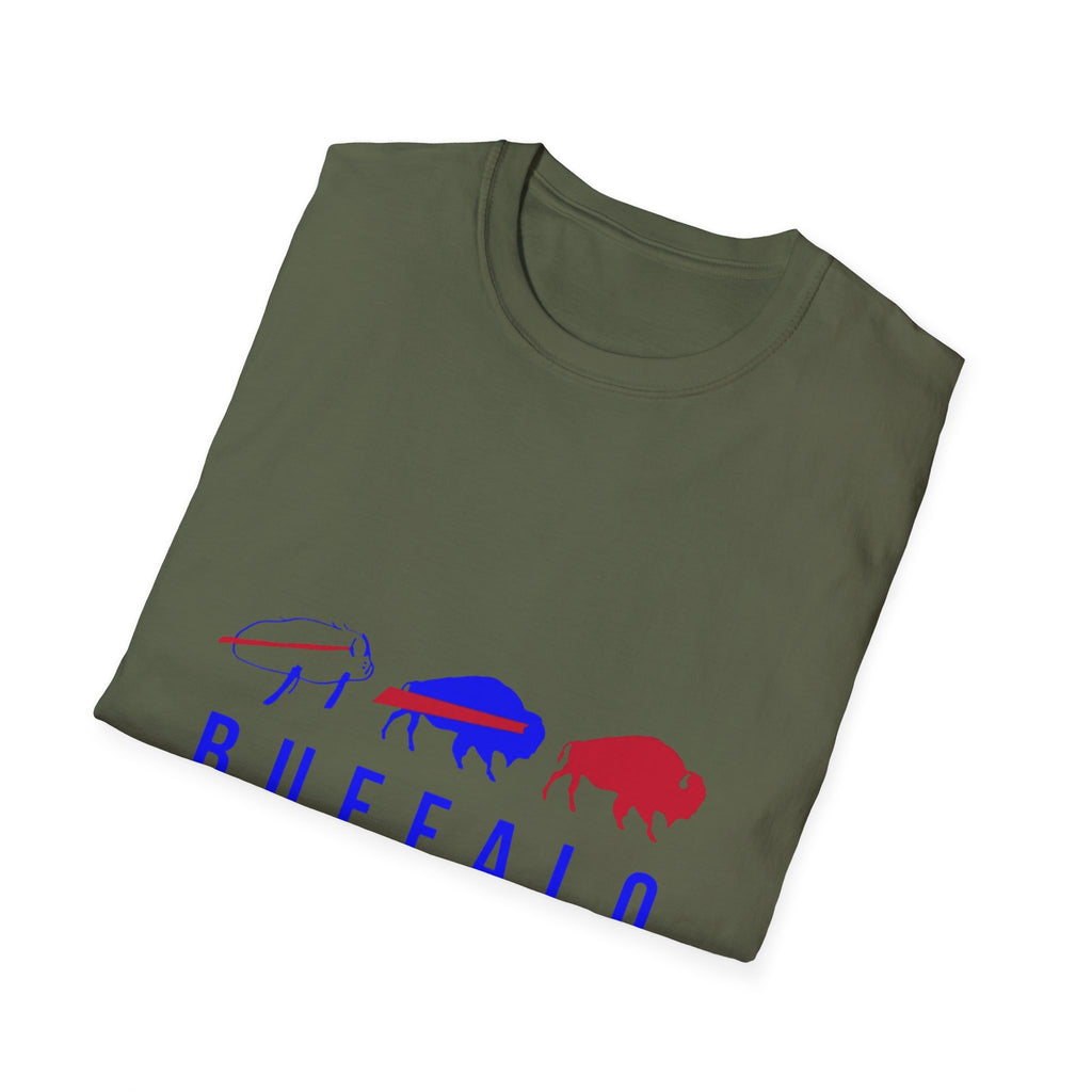 Buffalo Potato Spirit Unisex Softstyle T-Shirt | Casual Wear, Gift for Sports Fans, College Apparel, Everyday Comfort, Unique Design