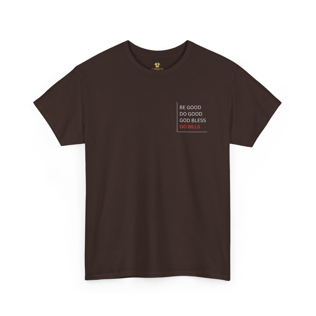 Do Good, Be Good, Josh Allen Collage Shirt.