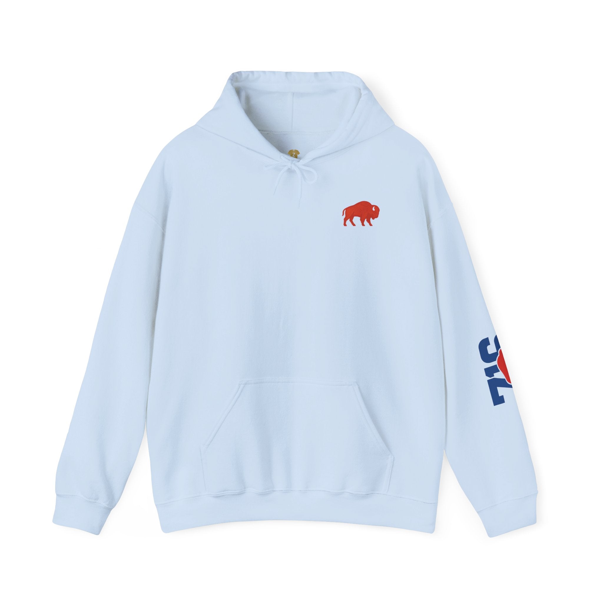 Wing City Hoodie - Retro Chicken Wing Logo Pullover