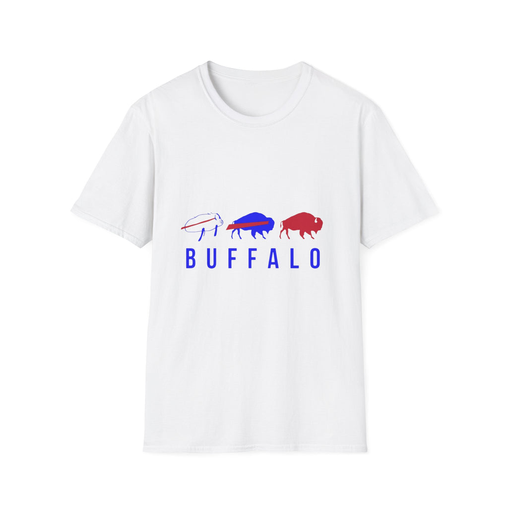 Buffalo Potato Spirit Unisex Softstyle T-Shirt | Casual Wear, Gift for Sports Fans, College Apparel, Everyday Comfort, Unique Design