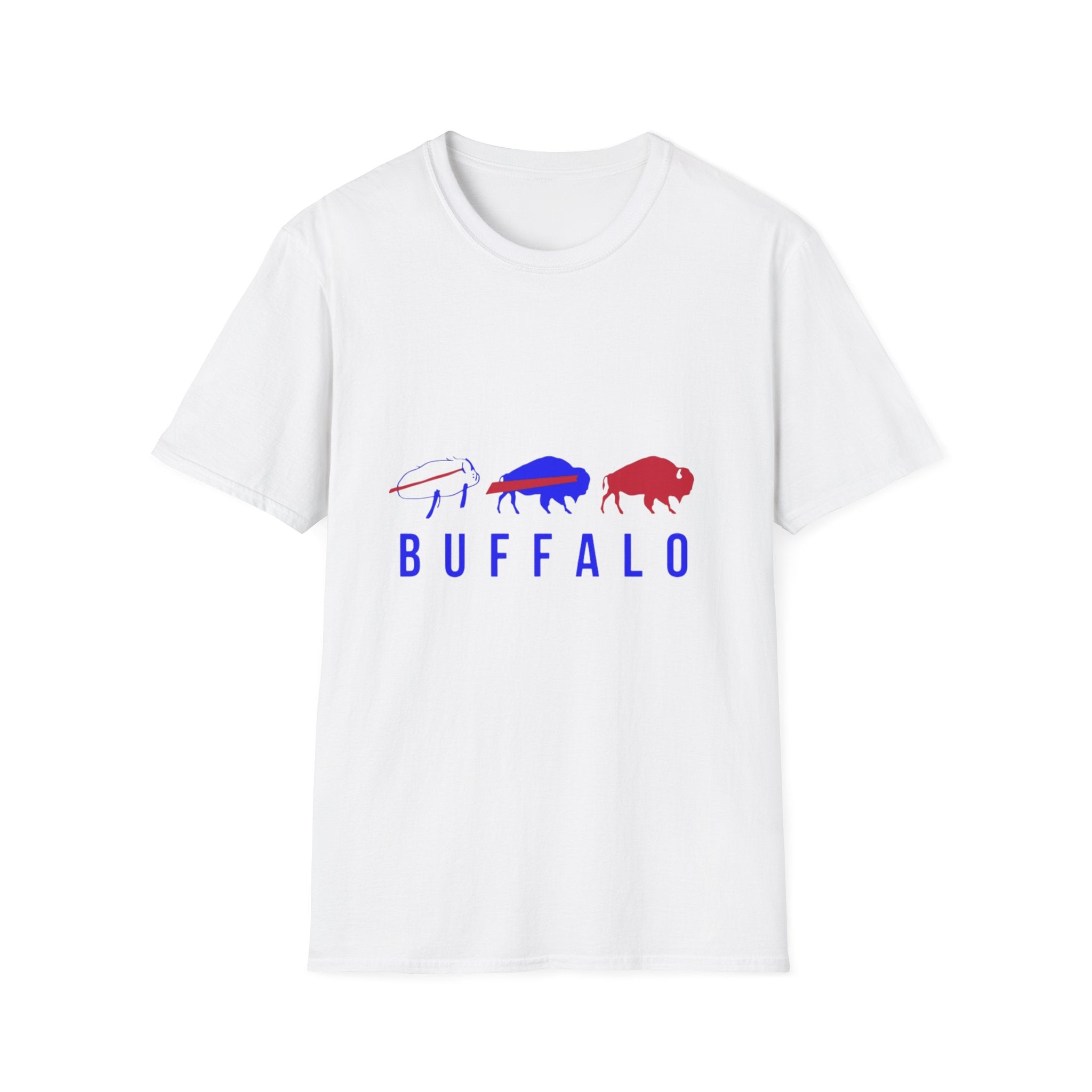 Buffalo Potato Spirit Unisex Softstyle T-Shirt | Casual Wear, Gift for Sports Fans, College Apparel, Everyday Comfort, Unique Design
