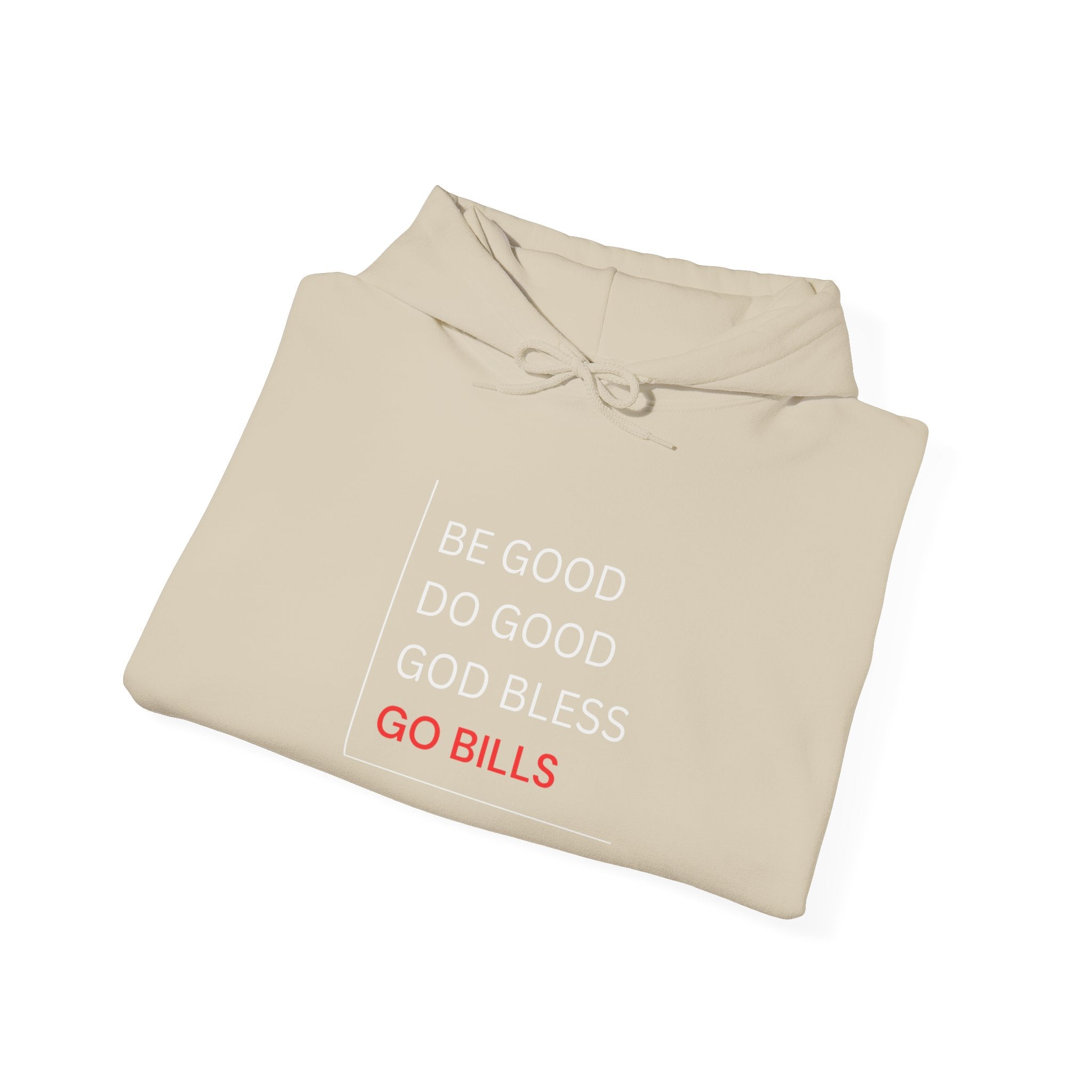 Go Bills Inspirational Hoodie | Unisex Heavy Blend Sweatshirt for Game Days, Sports Lovers, Cozy Vibes, Family Gatherings, Unique Gift