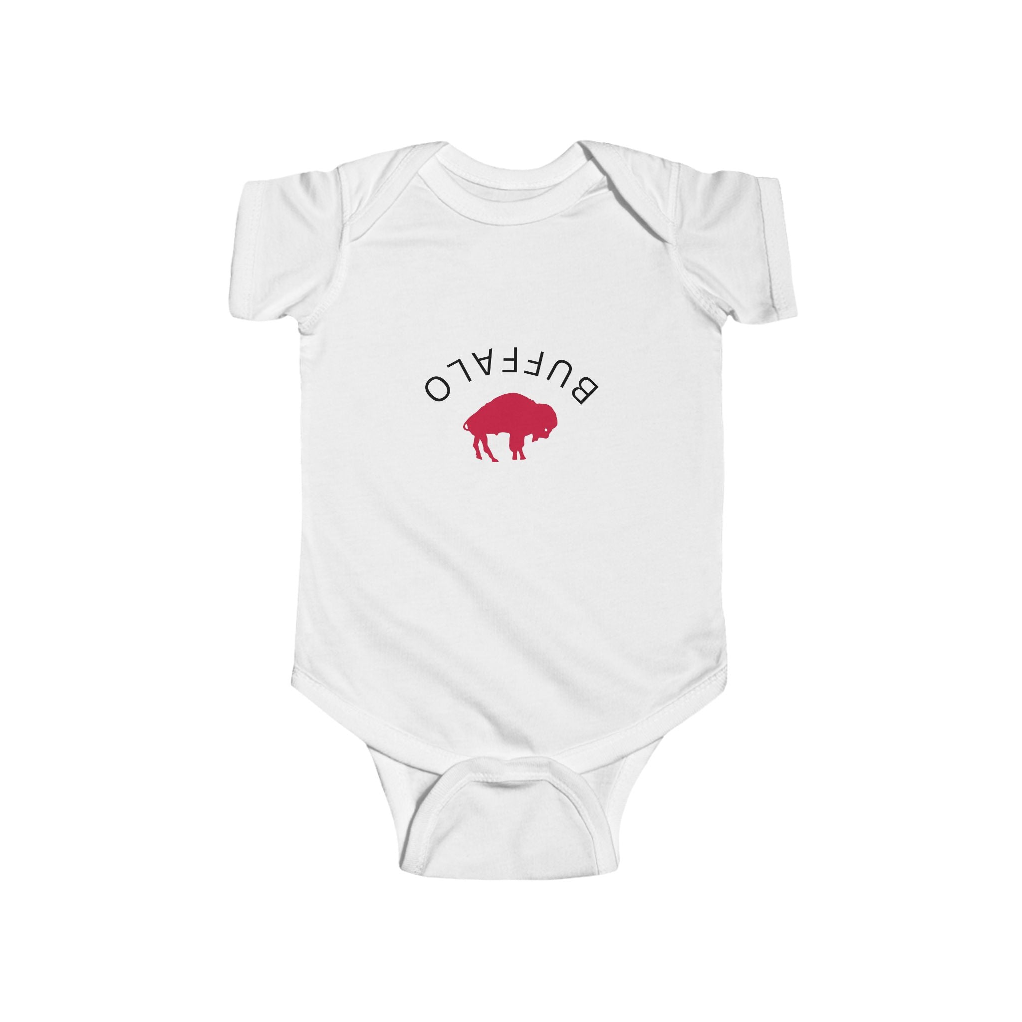 Cute Buffalo Graphic Infant Bodysuit, Baby Gift, Newborn Outfit, Animal Lover Clothes, Toddler Fashion, Unique Baby Apparel