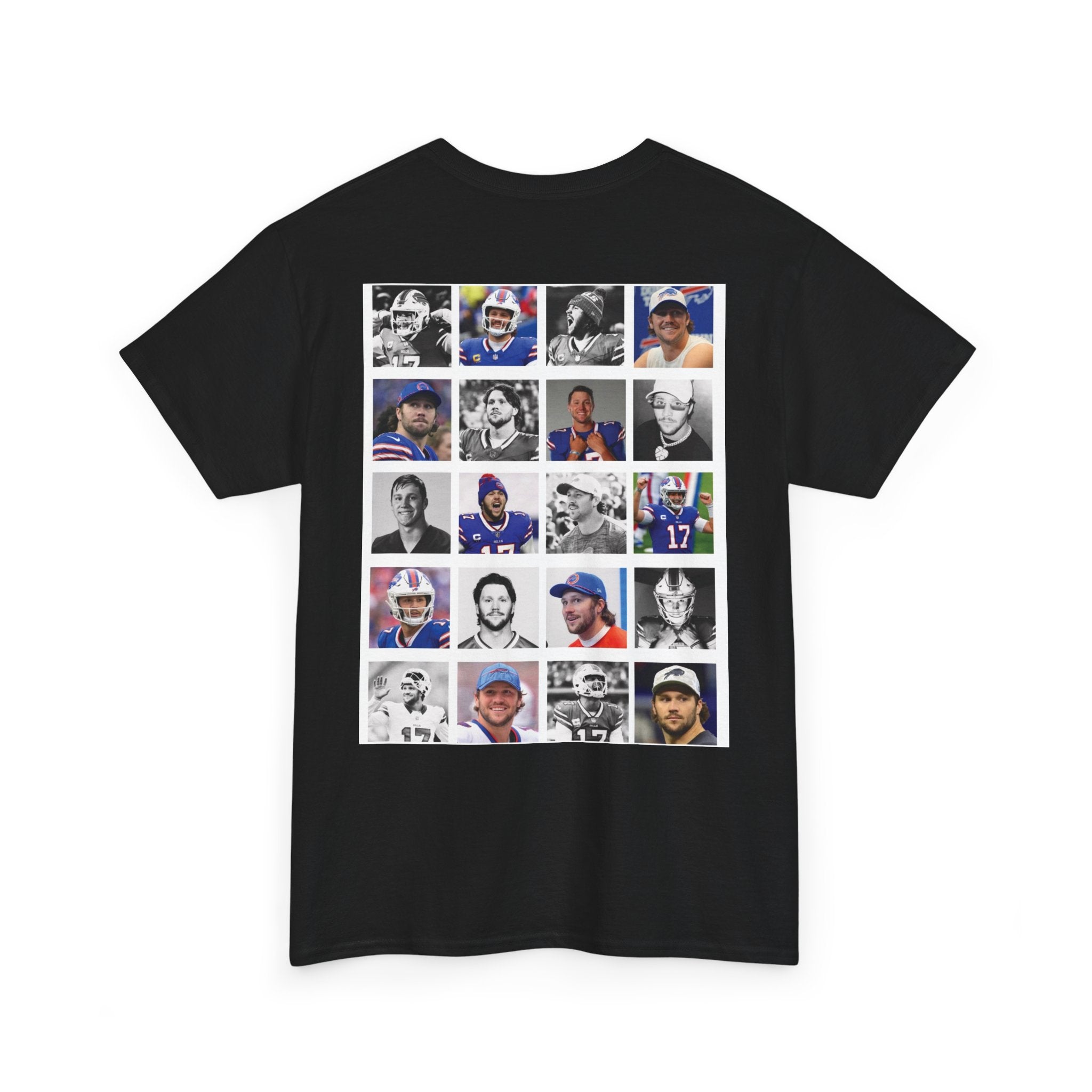 Do Good, Be Good, Josh Allen Collage Shirt.