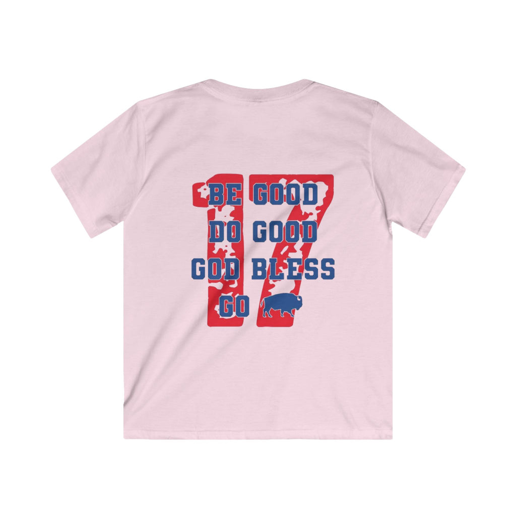 Buffalo Spirit Kids Softstyle Tee - Fun, Inspirational, Team Spirit Shirt, Perfect for Gifts, Sports Events, or Family Gatherings