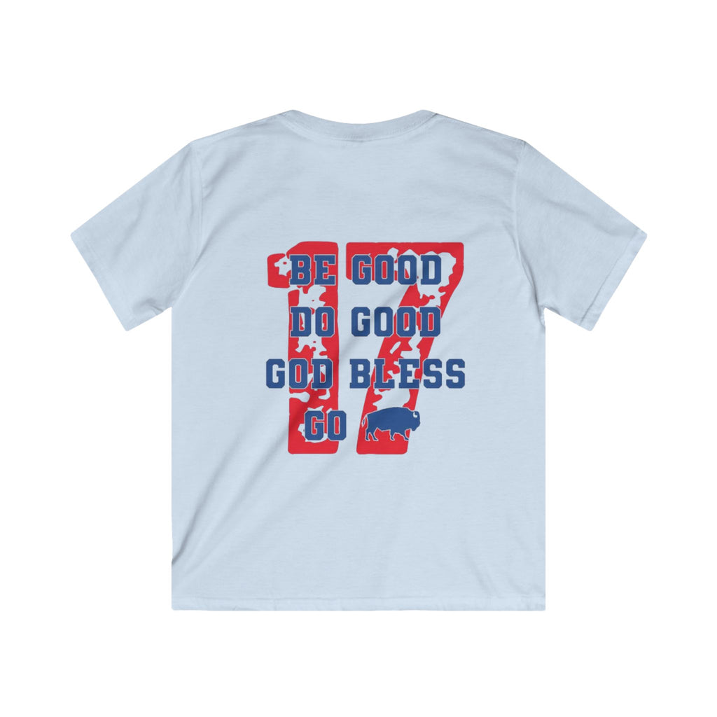 Buffalo Spirit Kids Softstyle Tee - Fun, Inspirational, Team Spirit Shirt, Perfect for Gifts, Sports Events, or Family Gatherings