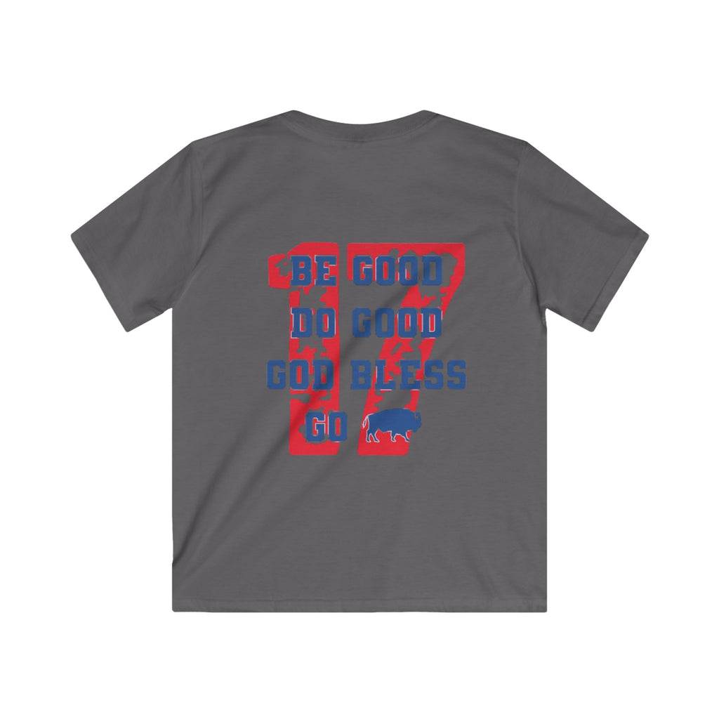 Buffalo Spirit Kids Softstyle Tee - Fun, Inspirational, Team Spirit Shirt, Perfect for Gifts, Sports Events, or Family Gatherings