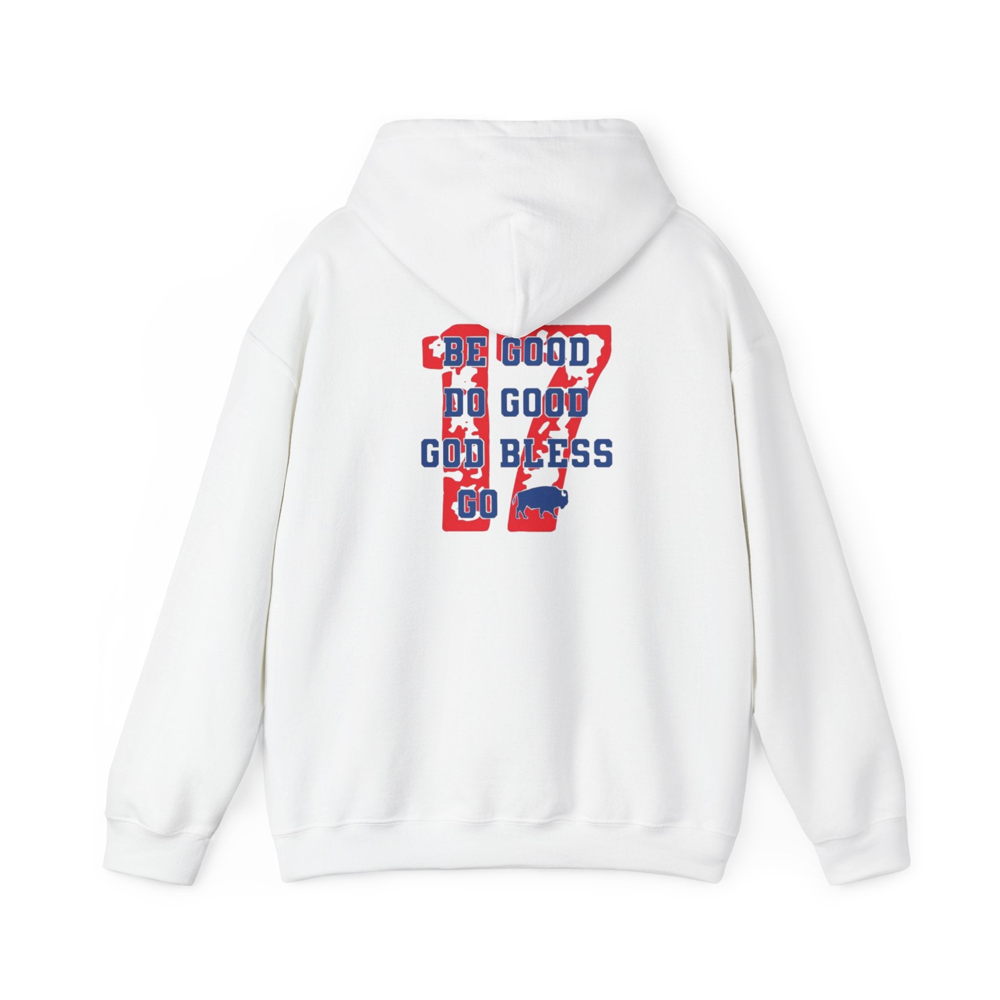 Buffalo Spirit Hoodie, Cozy Unisex Sweatshirt, Perfect Gift for Outdoorsy Friends, Casual Wear, Inspirational Apparel