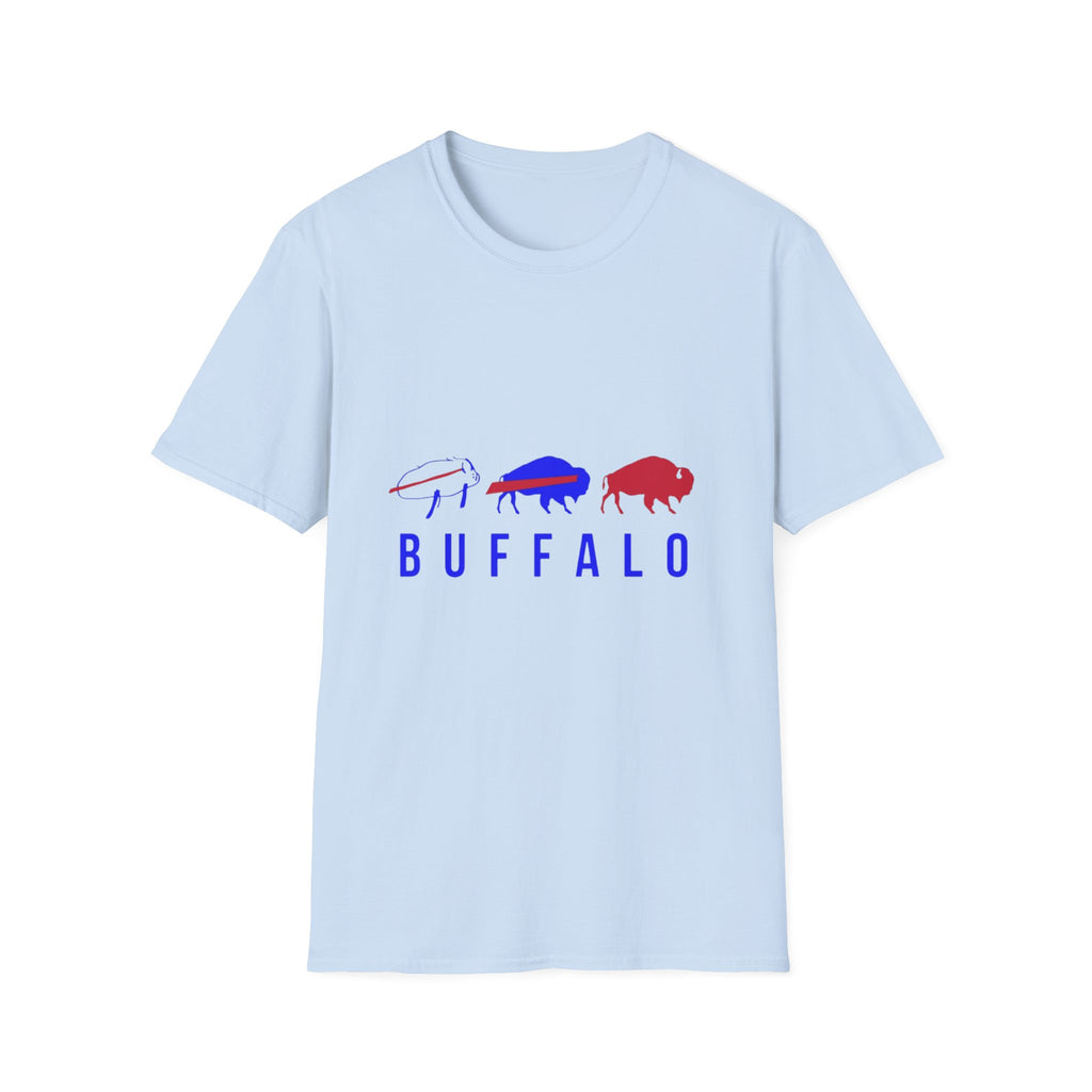 Buffalo Potato Spirit Unisex Softstyle T-Shirt | Casual Wear, Gift for Sports Fans, College Apparel, Everyday Comfort, Unique Design