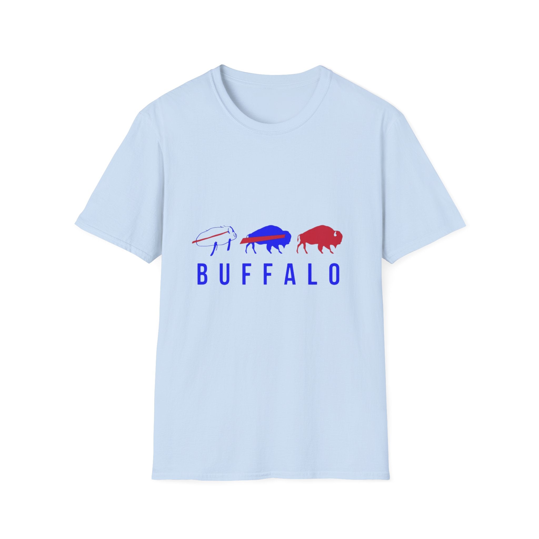 Buffalo Potato Spirit Unisex Softstyle T-Shirt | Casual Wear, Gift for Sports Fans, College Apparel, Everyday Comfort, Unique Design