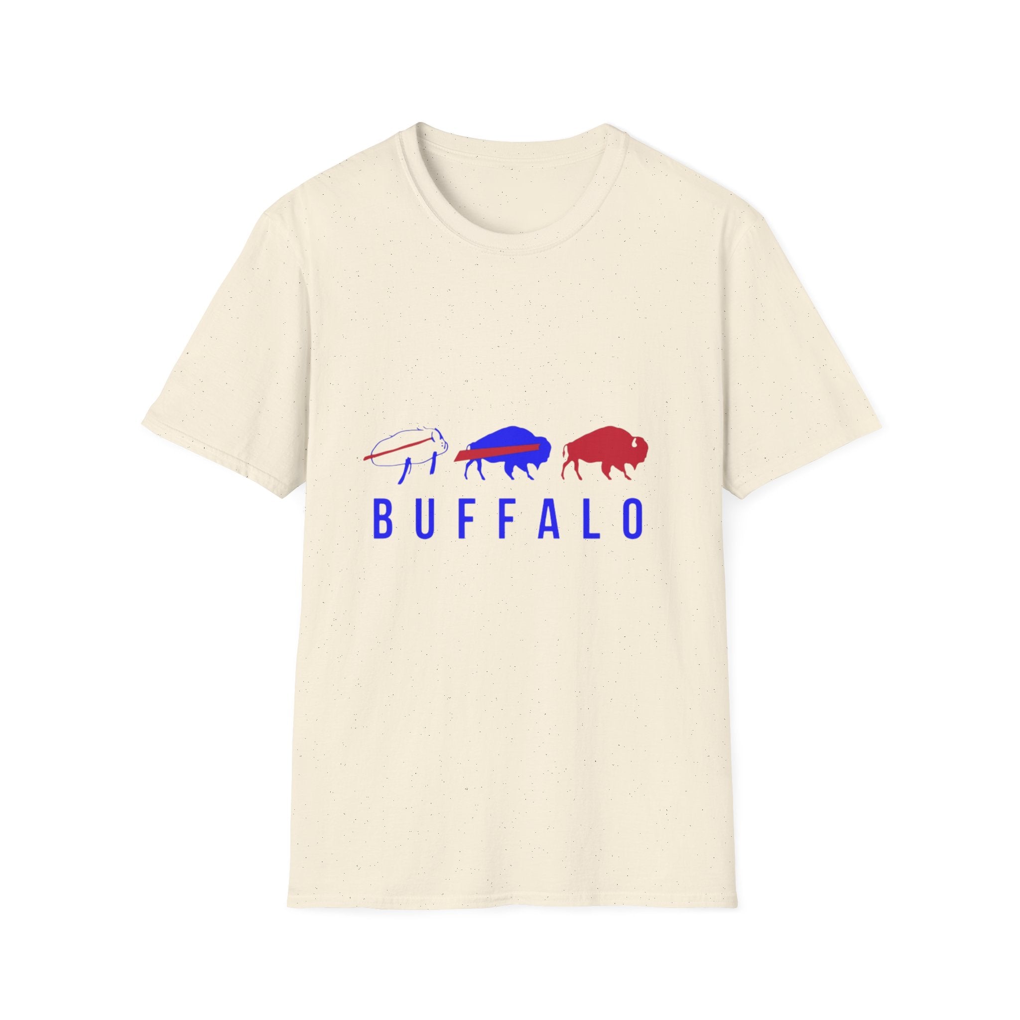 Buffalo Potato Spirit Unisex Softstyle T-Shirt | Casual Wear, Gift for Sports Fans, College Apparel, Everyday Comfort, Unique Design