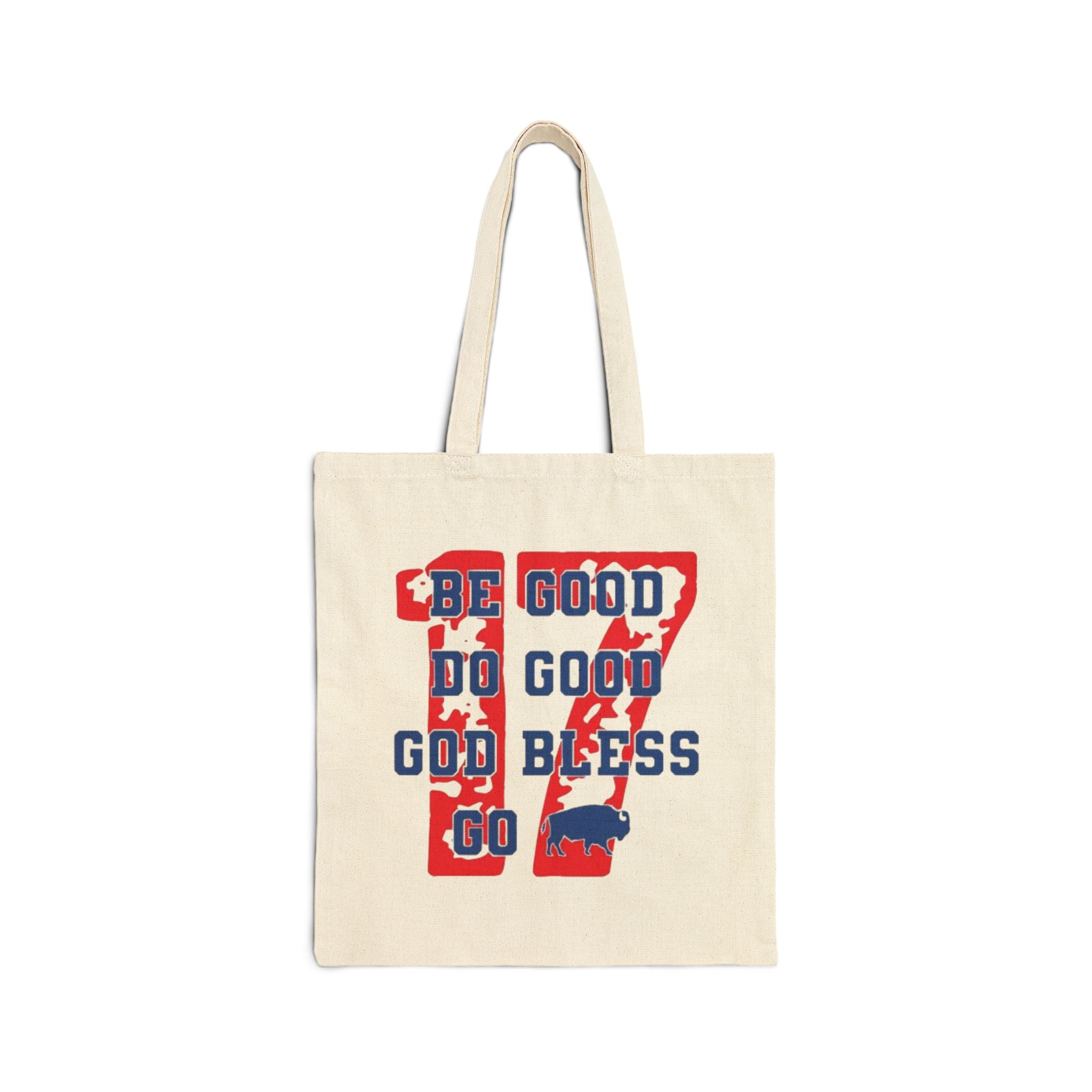 Inspirational Cotton Canvas Tote Bag, Eco-Friendly Reusable Grocery Bag, Motivational Gift, Shopping Bag with Quote, Fun Beach Tote