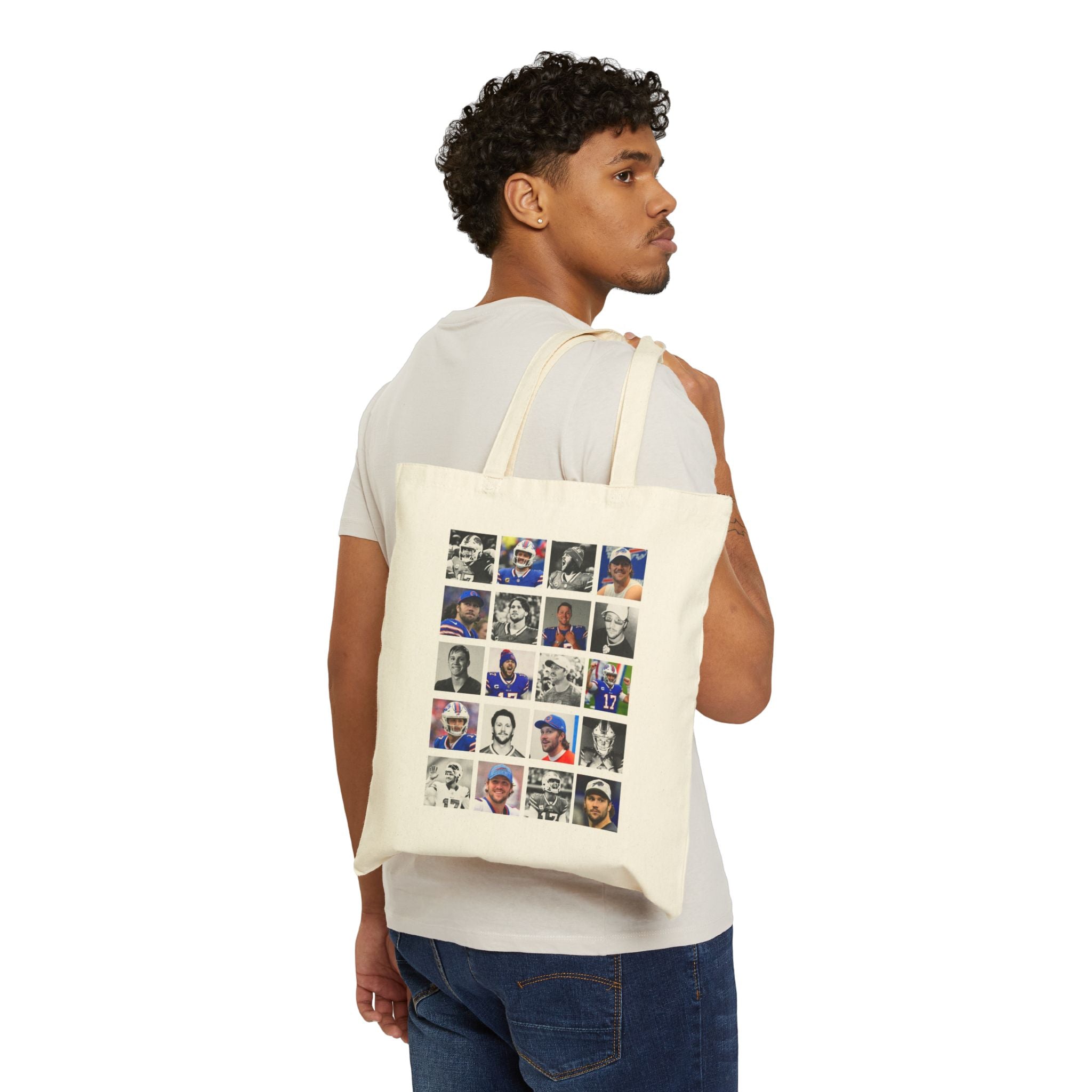 Inspirational Cotton Canvas Tote Bag, Eco-Friendly Reusable Grocery Bag, Motivational Gift, Shopping Bag with Quote, Fun Beach Tote