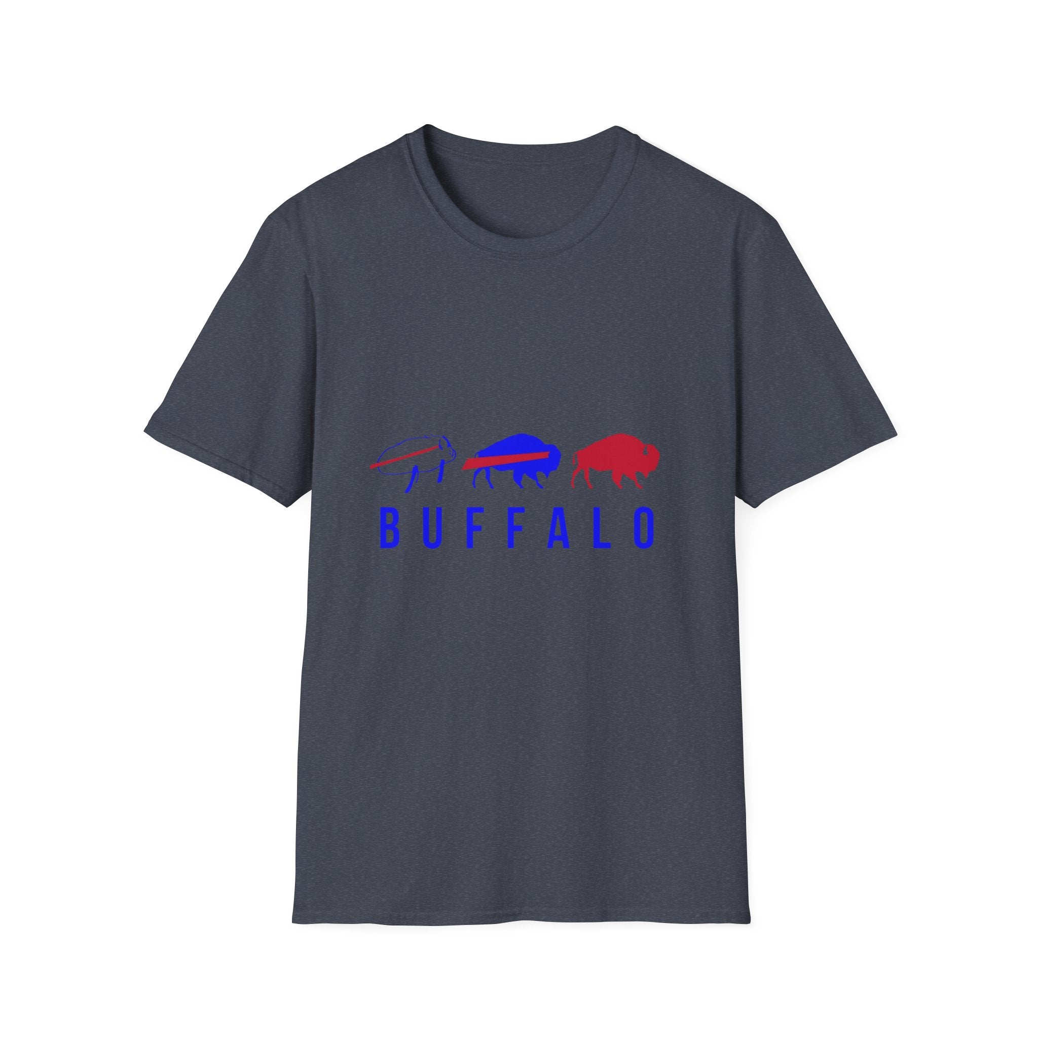 Buffalo Potato Spirit Unisex Softstyle T-Shirt | Casual Wear, Gift for Sports Fans, College Apparel, Everyday Comfort, Unique Design