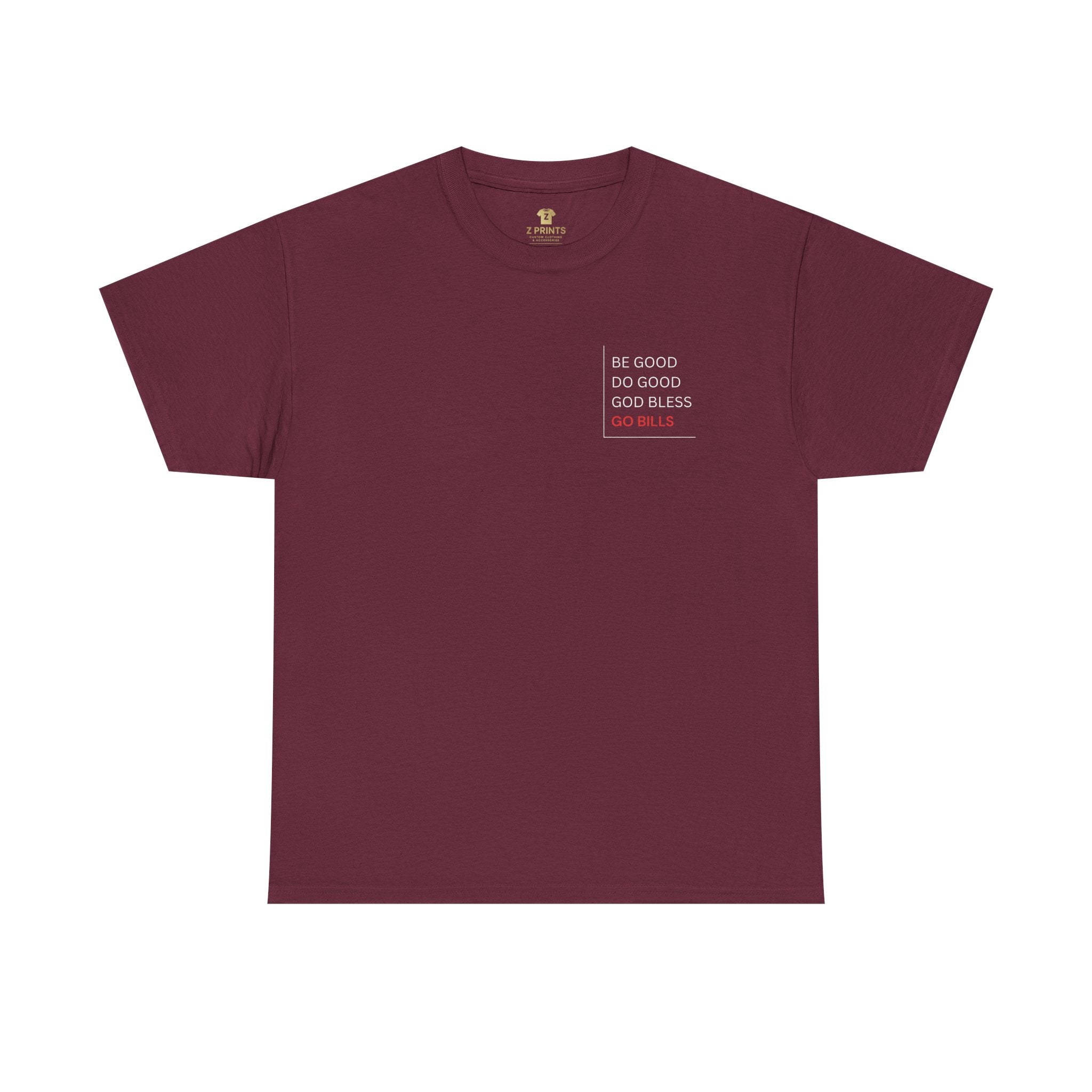 Do Good, Be Good, Josh Allen Collage Shirt.