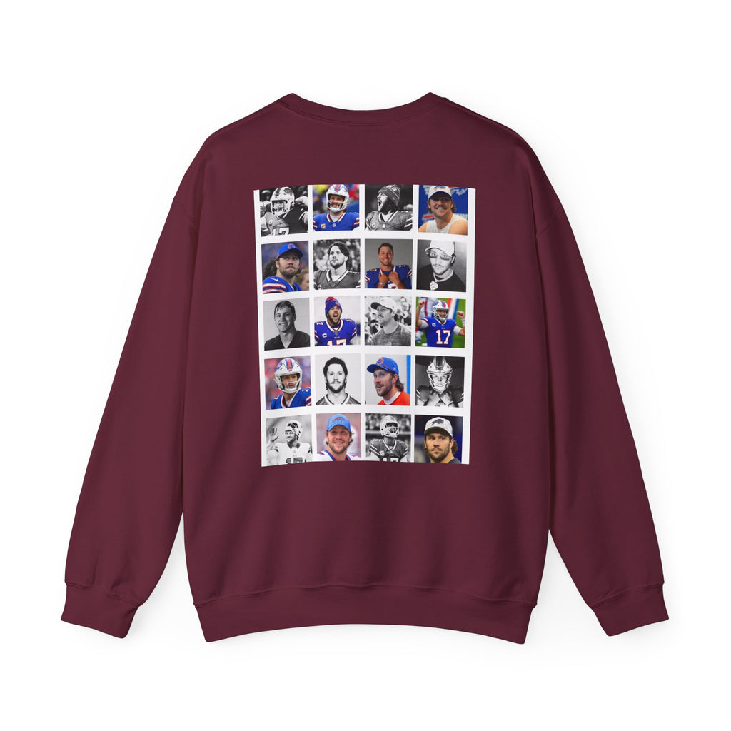 Buffalo Bills Inspired Sweatshirt | Be Good Do Good God Bless Crewneck | Perfect for Game Day, Tailgating, Sports Fans, Cozy Fashion