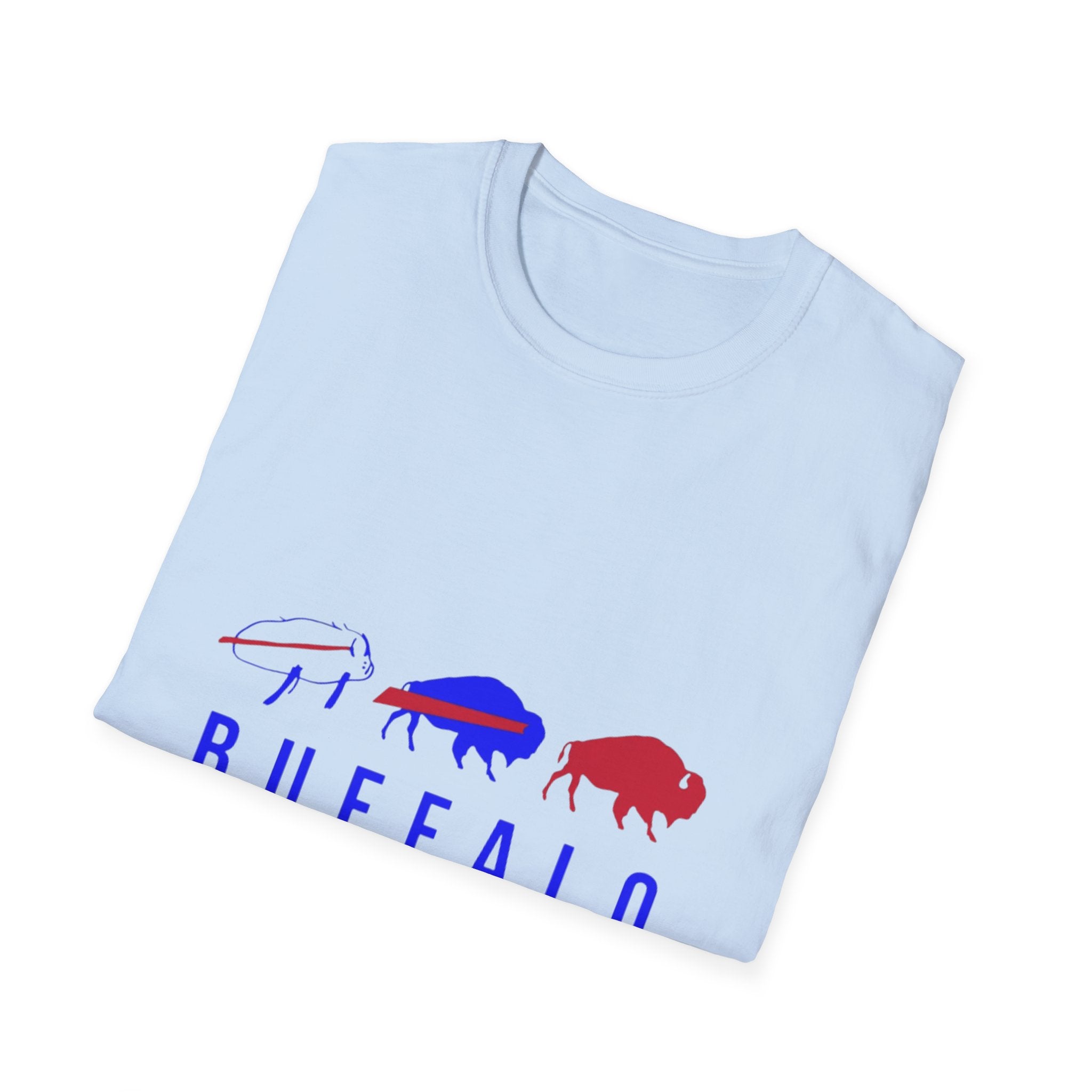 Buffalo Potato Spirit Unisex Softstyle T-Shirt | Casual Wear, Gift for Sports Fans, College Apparel, Everyday Comfort, Unique Design