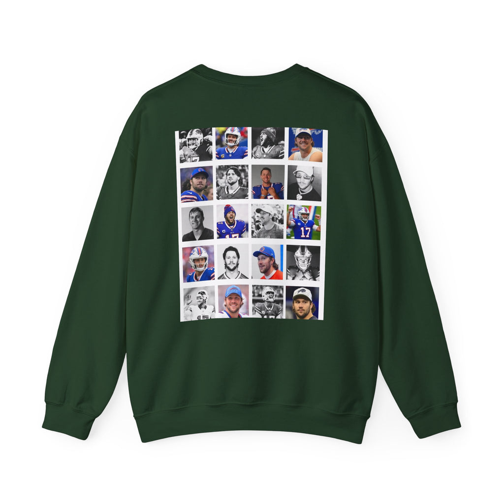 Buffalo Bills Inspired Sweatshirt | Be Good Do Good God Bless Crewneck | Perfect for Game Day, Tailgating, Sports Fans, Cozy Fashion