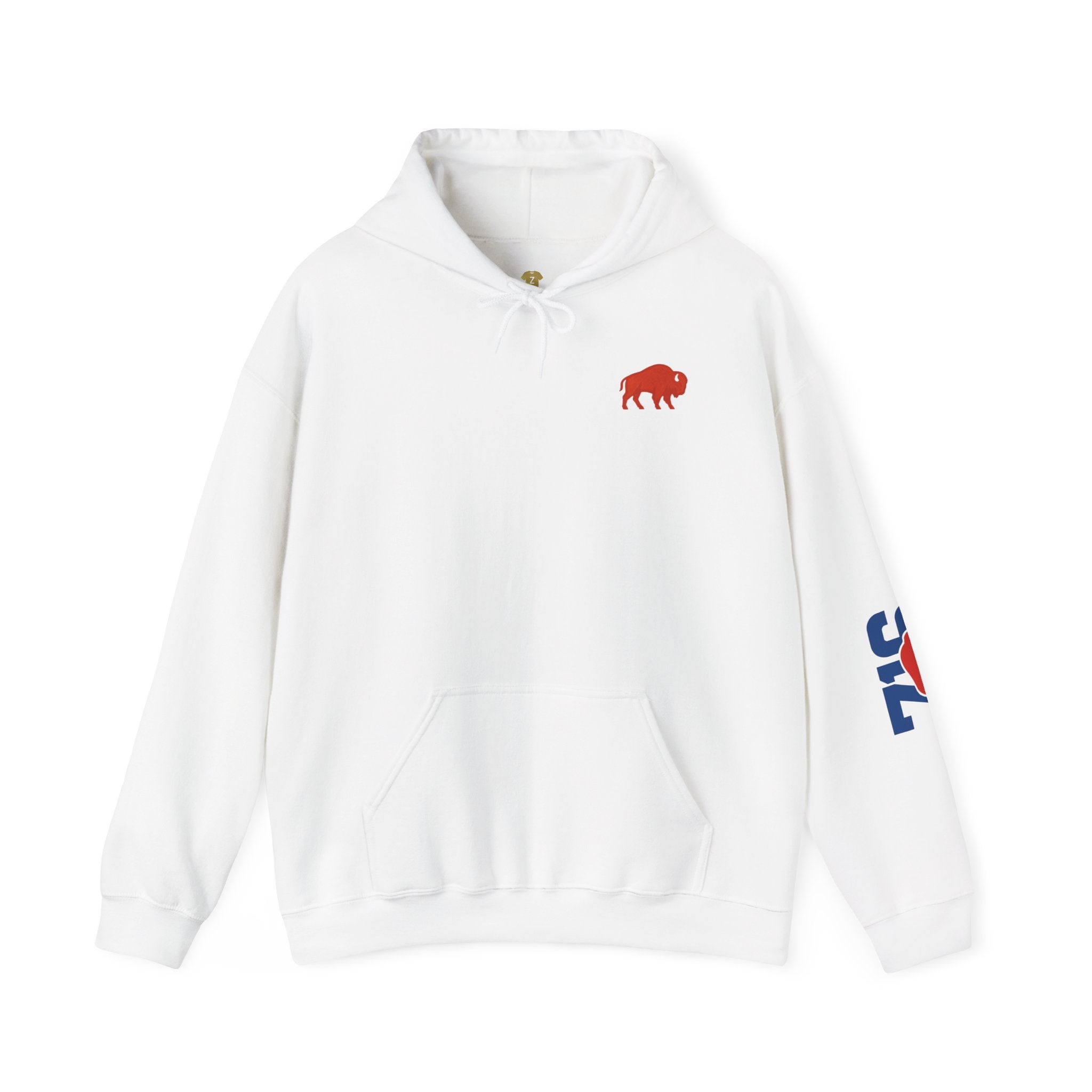 Wing City Hoodie - Retro Chicken Wing Logo Pullover
