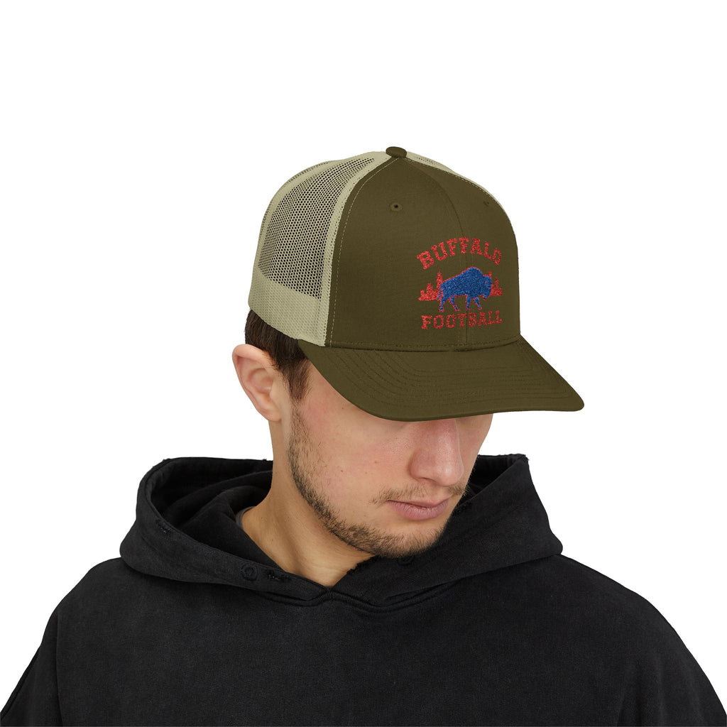 Buffalo Football | buffalo logo mesh hat