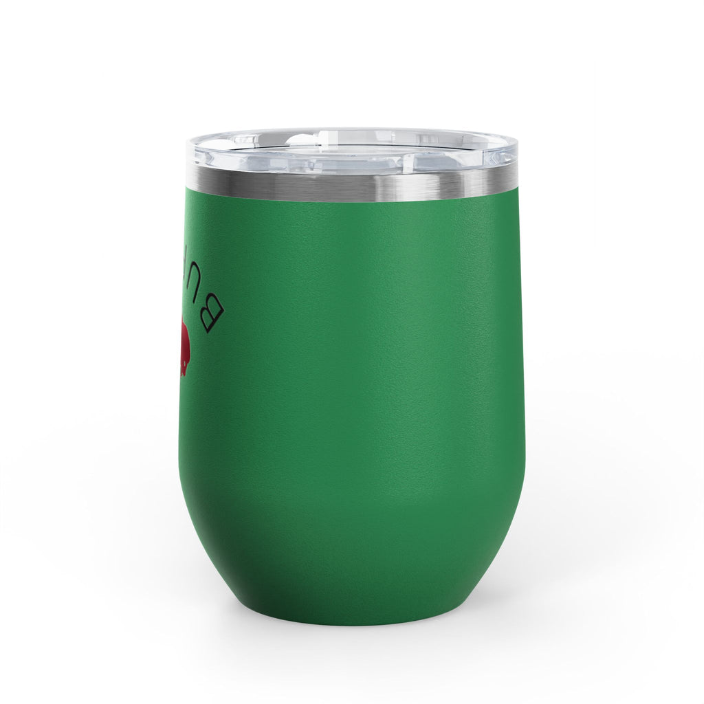 Buffalo Wine Tumbler, 12oz Insulated Drinkware for Wine Lovers, Gifts for Her, Home Bar Essentials, Outdoor Fun