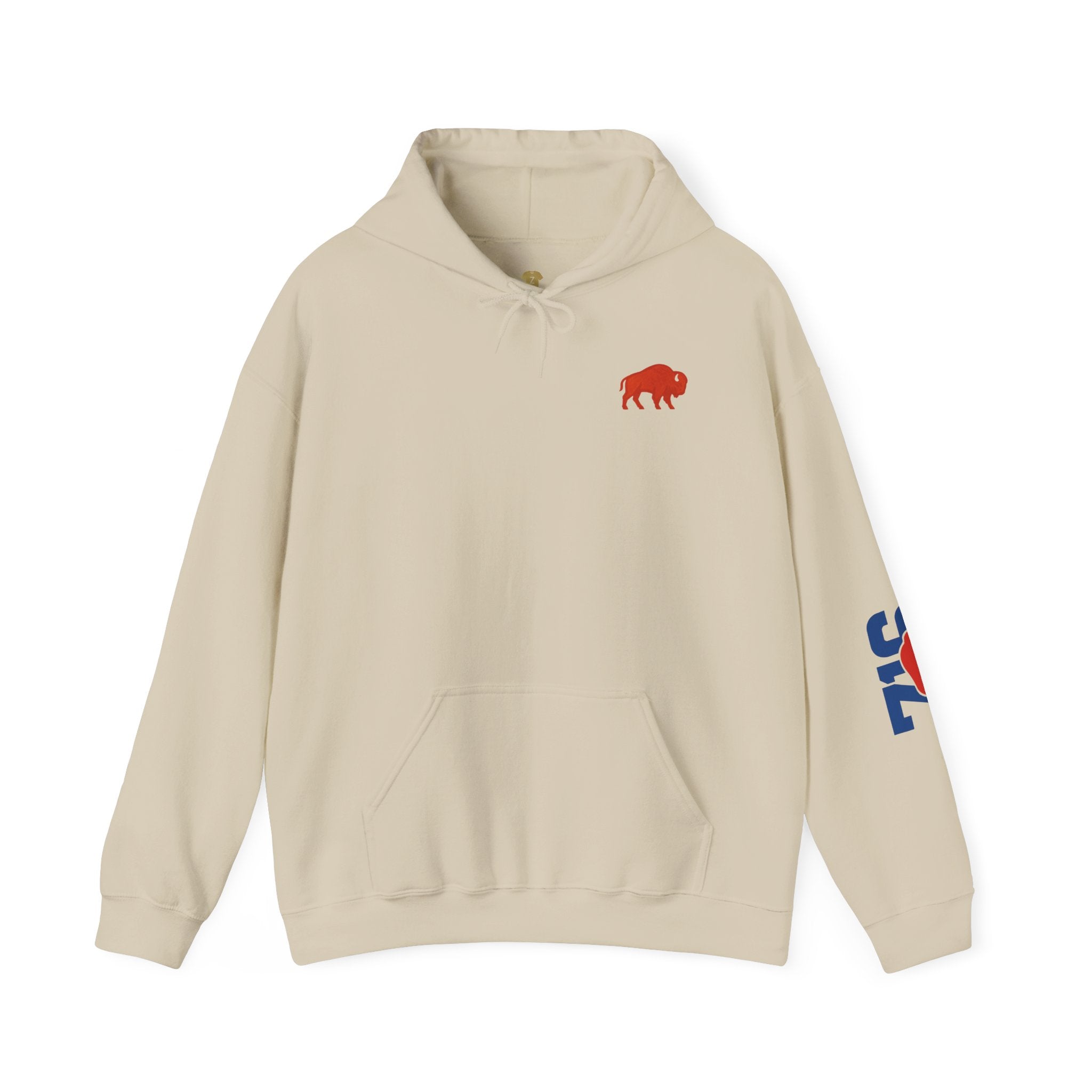 Wing City Hoodie - Retro Chicken Wing Logo Pullover