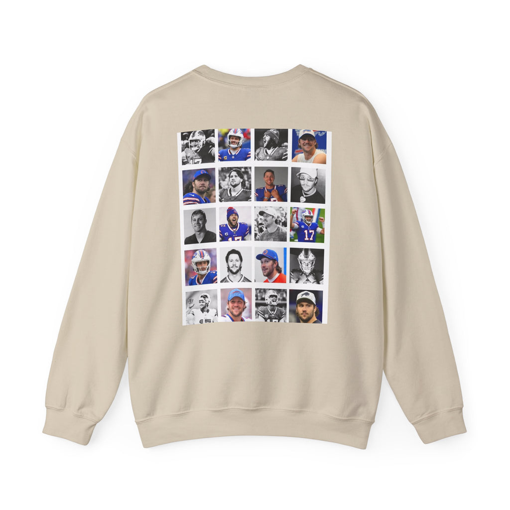 Buffalo Bills Inspired Sweatshirt | Be Good Do Good God Bless Crewneck | Perfect for Game Day, Tailgating, Sports Fans, Cozy Fashion