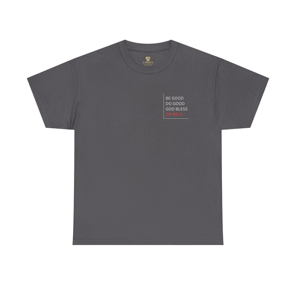 Do Good, Be Good, Josh Allen Collage Shirt.