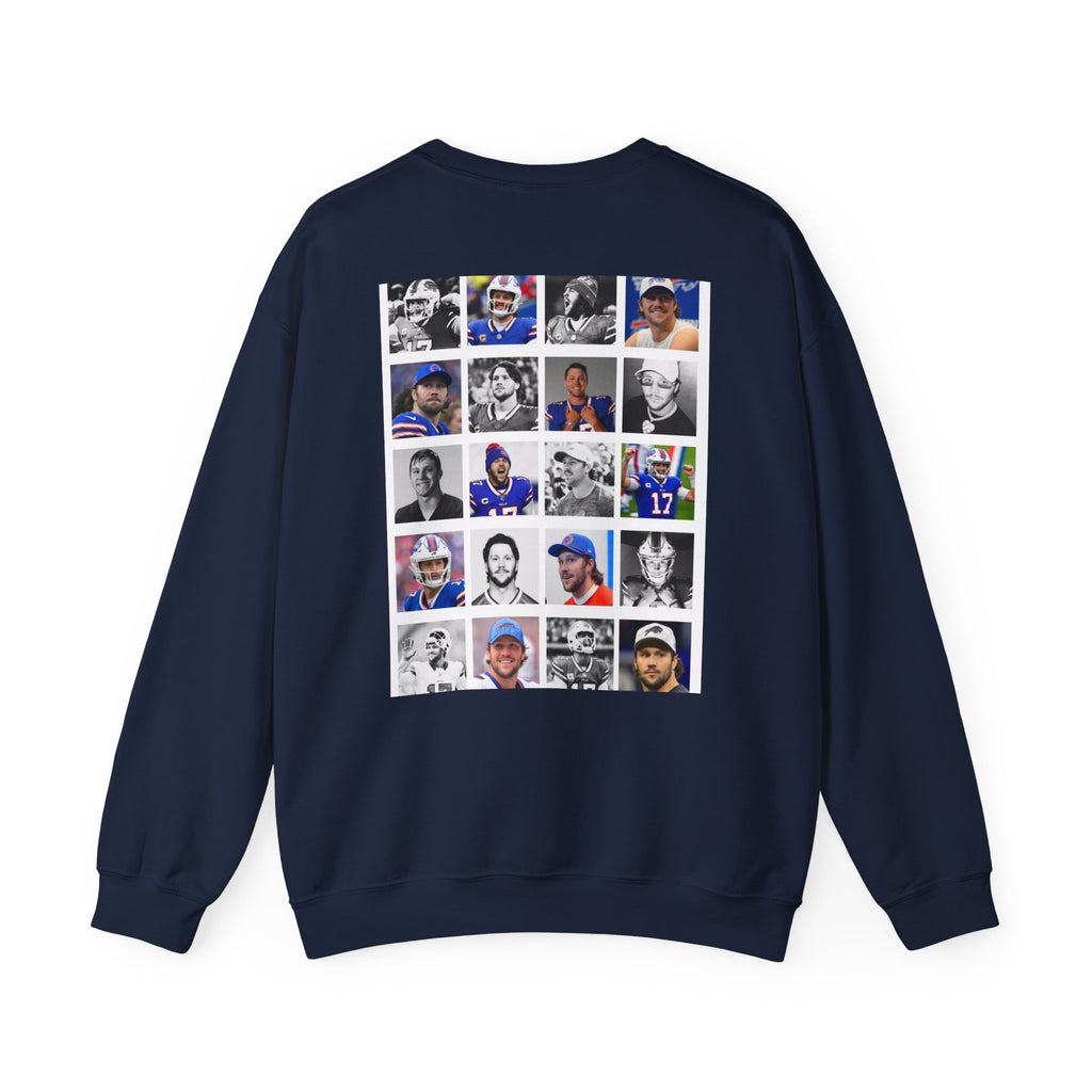 Buffalo Bills Inspired Sweatshirt | Be Good Do Good God Bless Crewneck | Perfect for Game Day, Tailgating, Sports Fans, Cozy Fashion