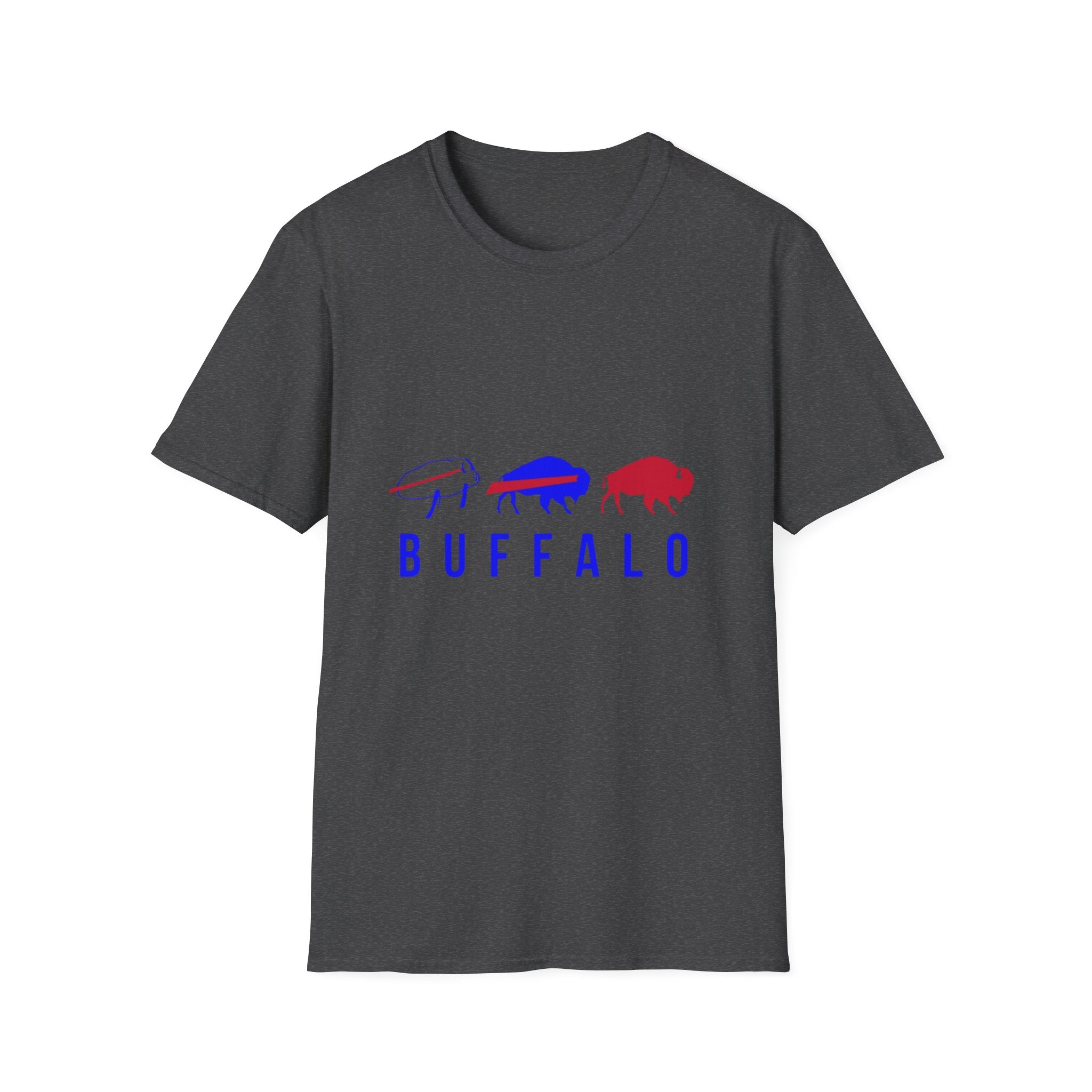 Buffalo Potato Spirit Unisex Softstyle T-Shirt | Casual Wear, Gift for Sports Fans, College Apparel, Everyday Comfort, Unique Design