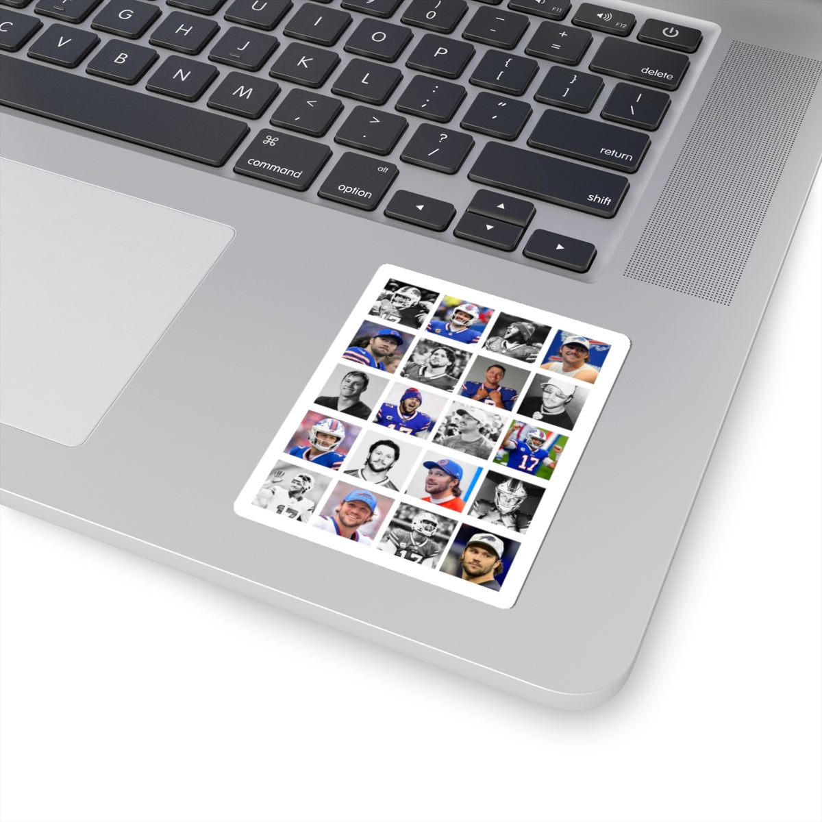 Buffalo Bills Fan Kiss-Cut Stickers, Sports Team Decor, Laptop Stickers, Gift for Sports Fans, NFL Merchandise