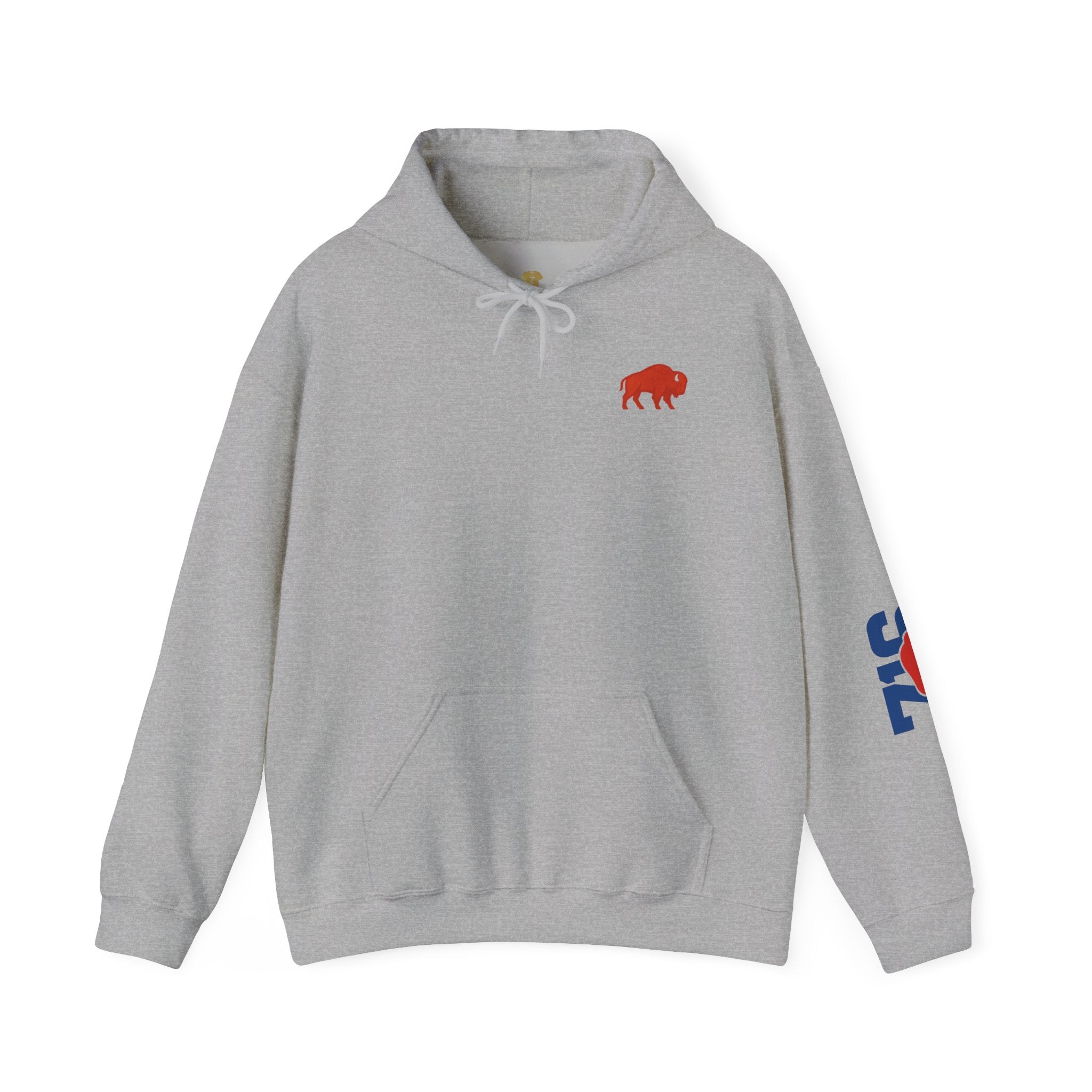 Wing City Hoodie - Retro Chicken Wing Logo Pullover
