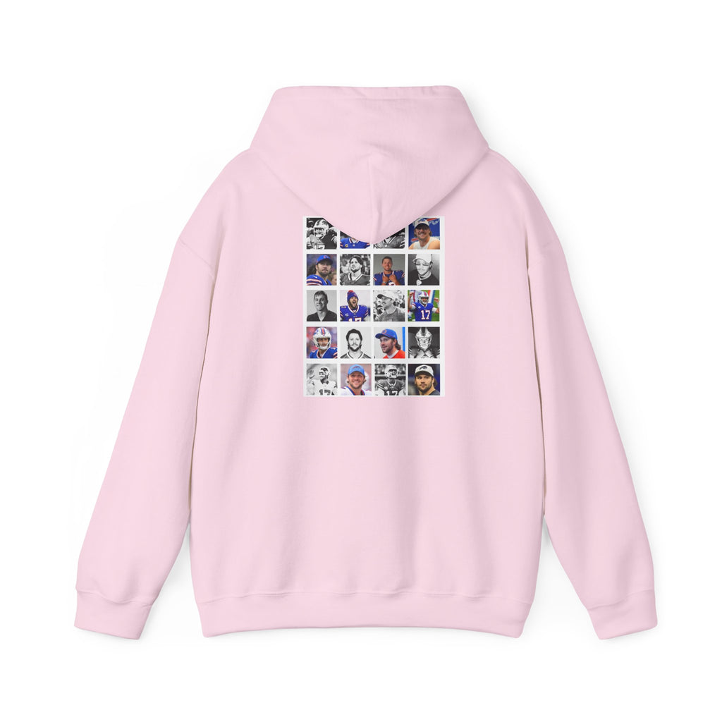 Go Bills Inspirational Hoodie | Unisex Heavy Blend Sweatshirt for Game Days, Sports Lovers, Cozy Vibes, Family Gatherings, Unique Gift