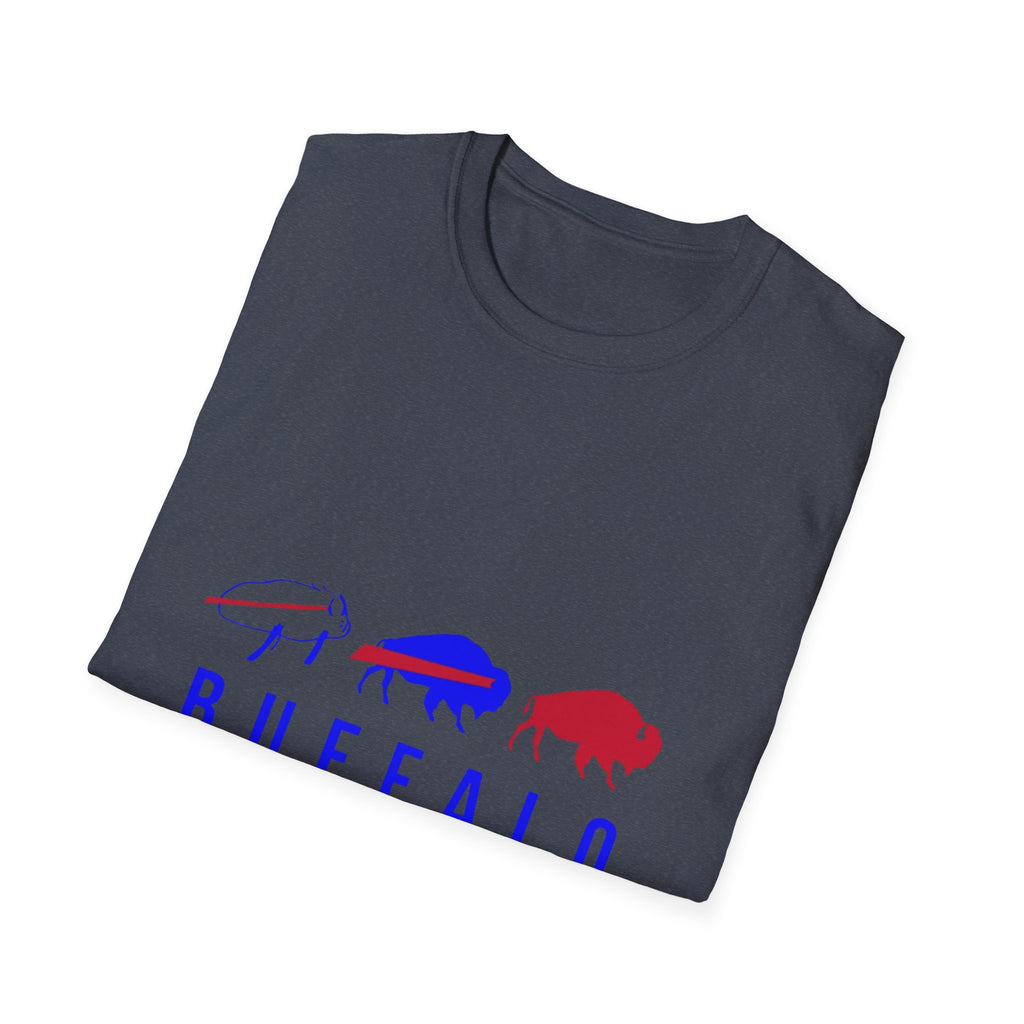 Buffalo Potato Spirit Unisex Softstyle T-Shirt | Casual Wear, Gift for Sports Fans, College Apparel, Everyday Comfort, Unique Design