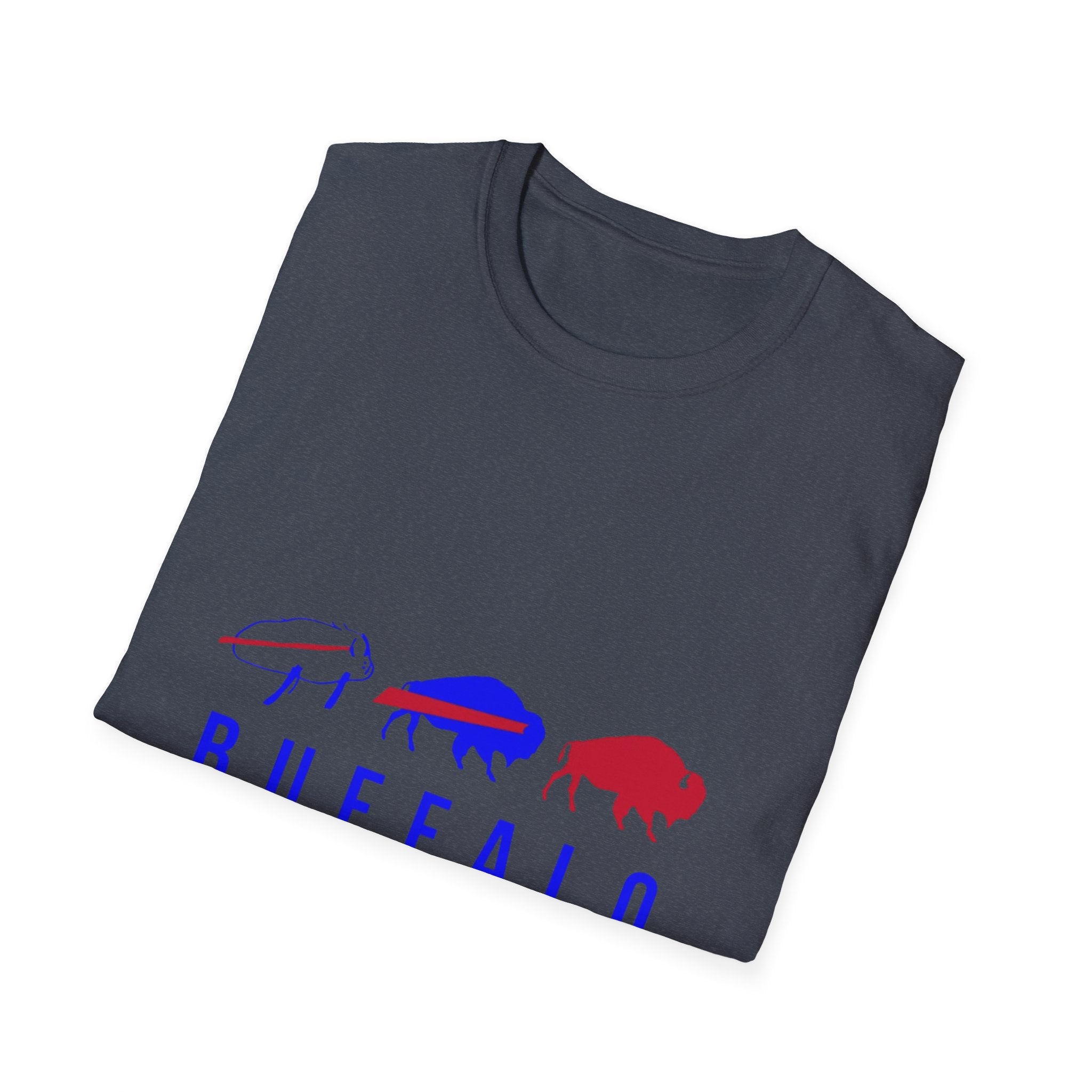 Buffalo Potato Spirit Unisex Softstyle T-Shirt | Casual Wear, Gift for Sports Fans, College Apparel, Everyday Comfort, Unique Design