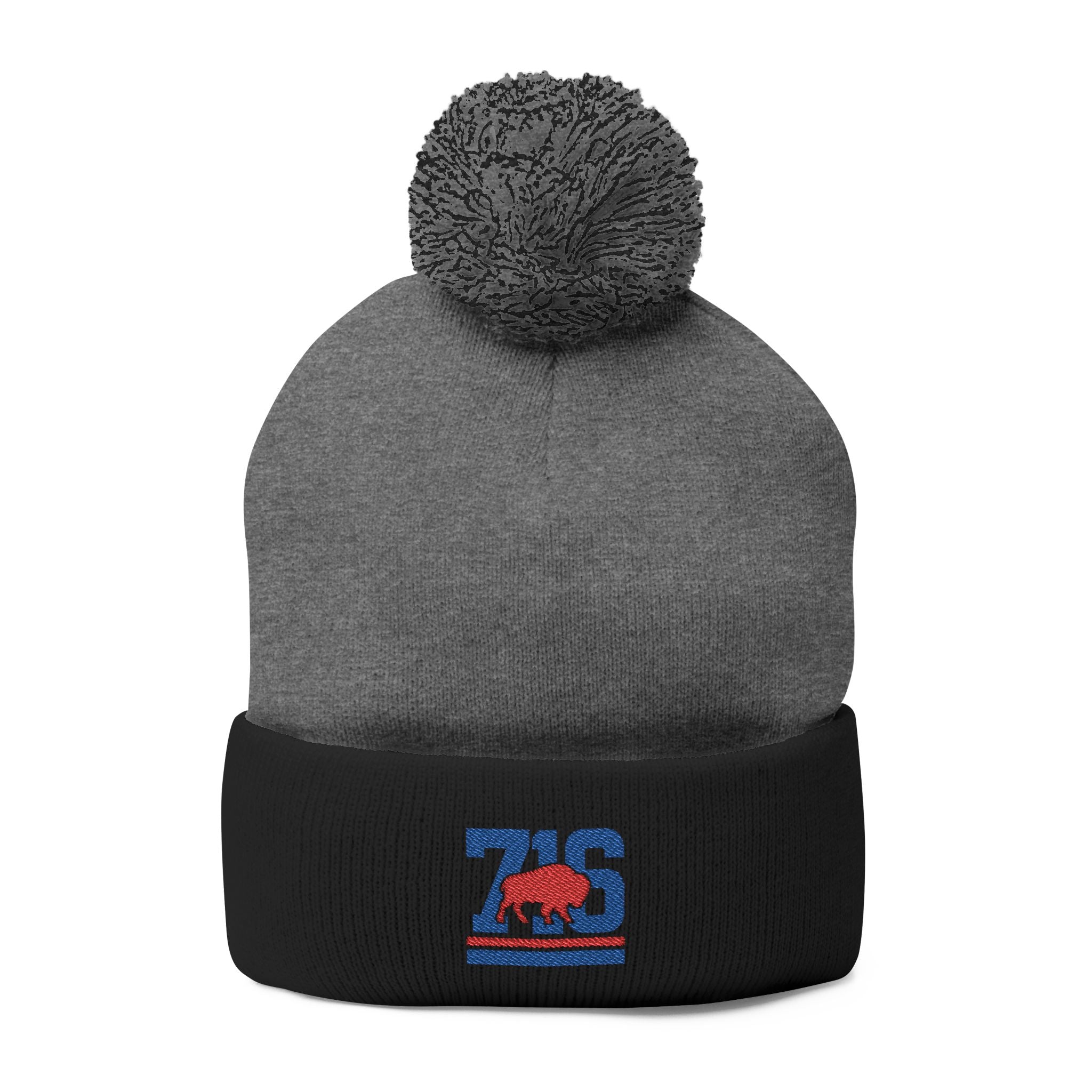 Buffalo 716 Football Knit Cap Embroidered Logo.