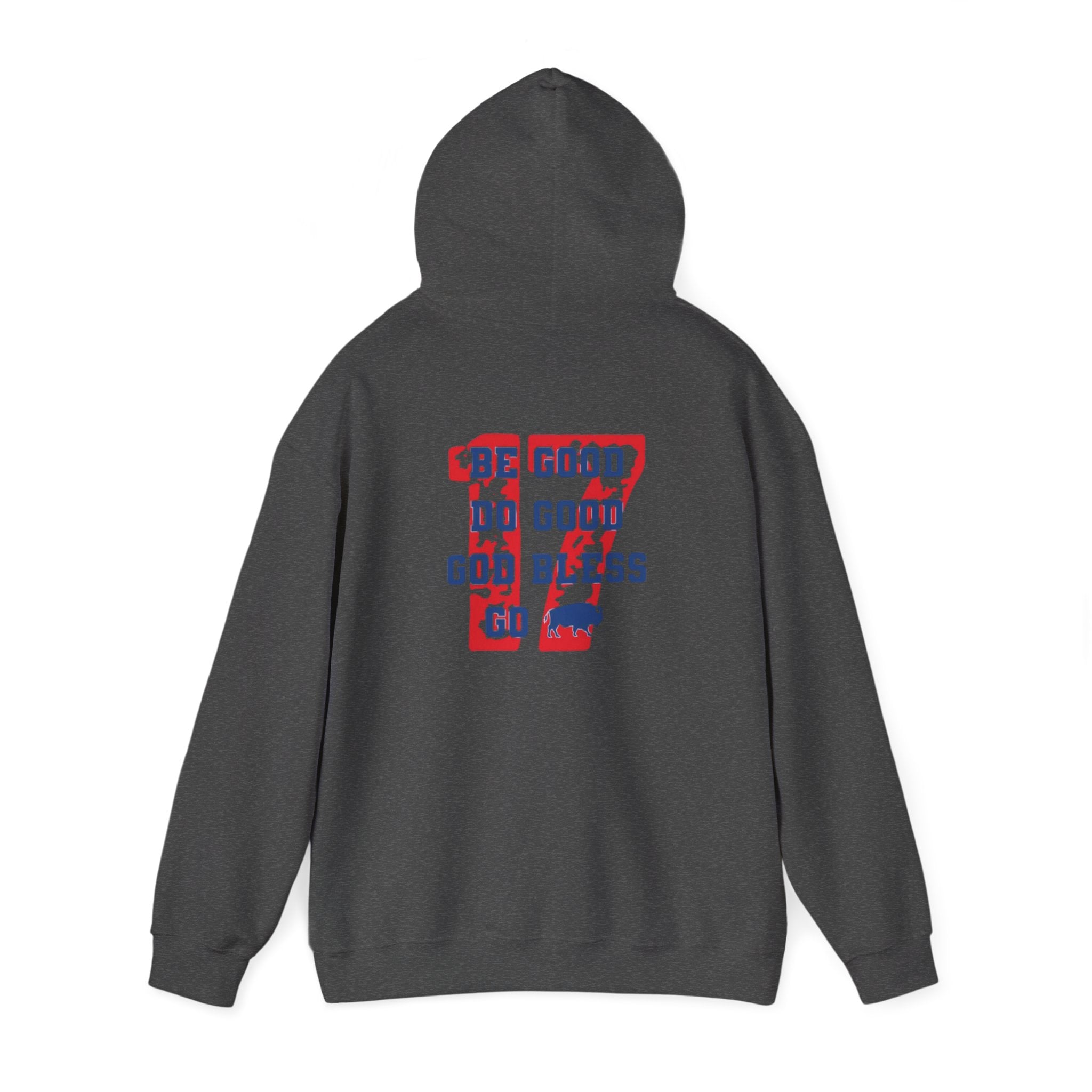 Buffalo Spirit Hoodie, Cozy Unisex Sweatshirt, Perfect Gift for Outdoorsy Friends, Casual Wear, Inspirational Apparel
