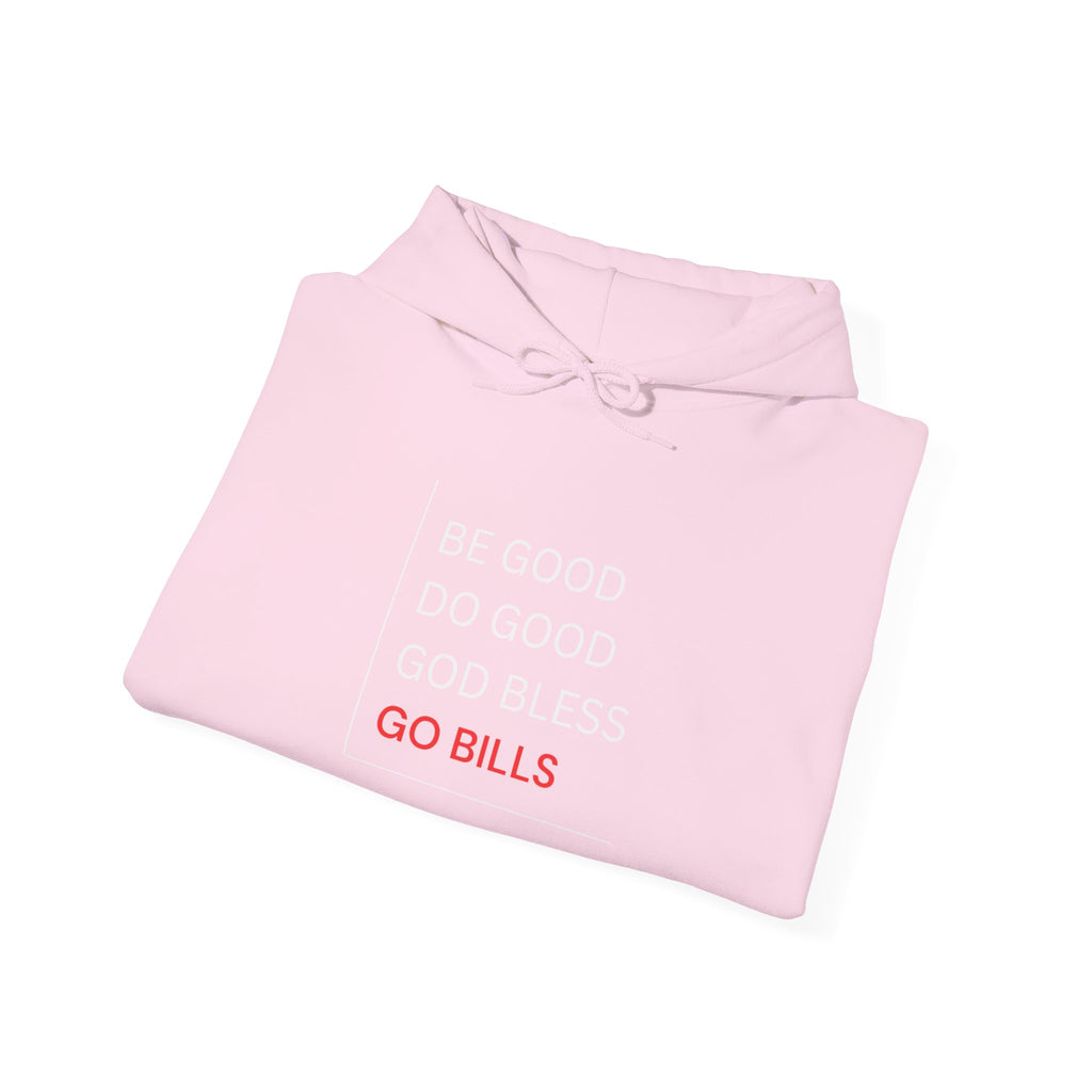 Go Bills Inspirational Hoodie | Unisex Heavy Blend Sweatshirt for Game Days, Sports Lovers, Cozy Vibes, Family Gatherings, Unique Gift