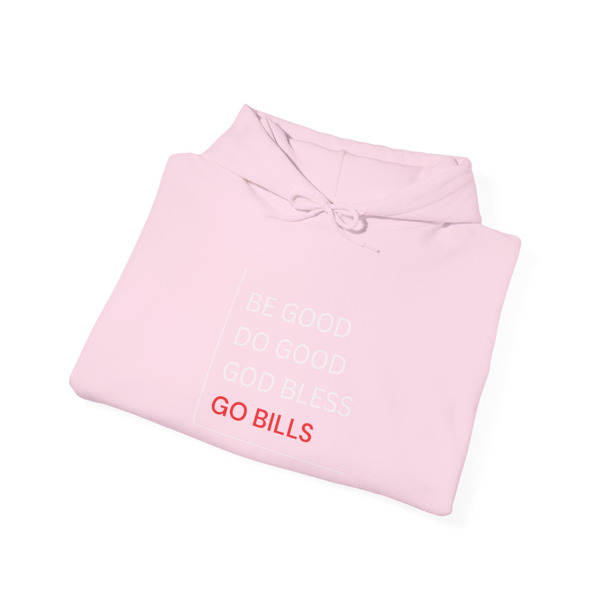 Go Bills Inspirational Hoodie | Unisex Heavy Blend Sweatshirt for Game Days, Sports Lovers, Cozy Vibes, Family Gatherings, Unique Gift