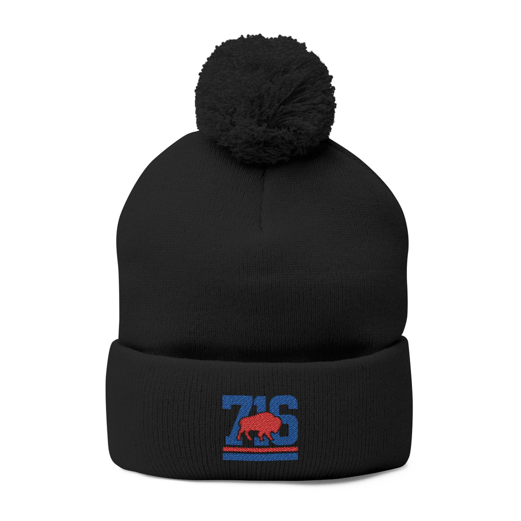 Buffalo 716 Football Knit Cap Embroidered Logo.