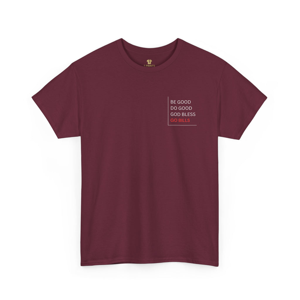 Do Good, Be Good, Josh Allen Collage Shirt.