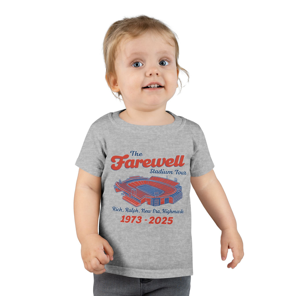 Toddler Farewell Stadium Tour T-Shirt - Cute Kids’ Tee for Concerts, Sports Events, Family Gatherings, Memories, Gift Ideas