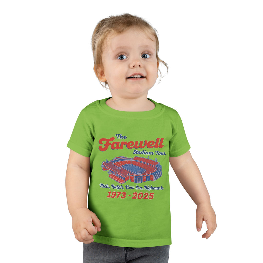Toddler Farewell Stadium Tour T-Shirt - Cute Kids’ Tee for Concerts, Sports Events, Family Gatherings, Memories, Gift Ideas