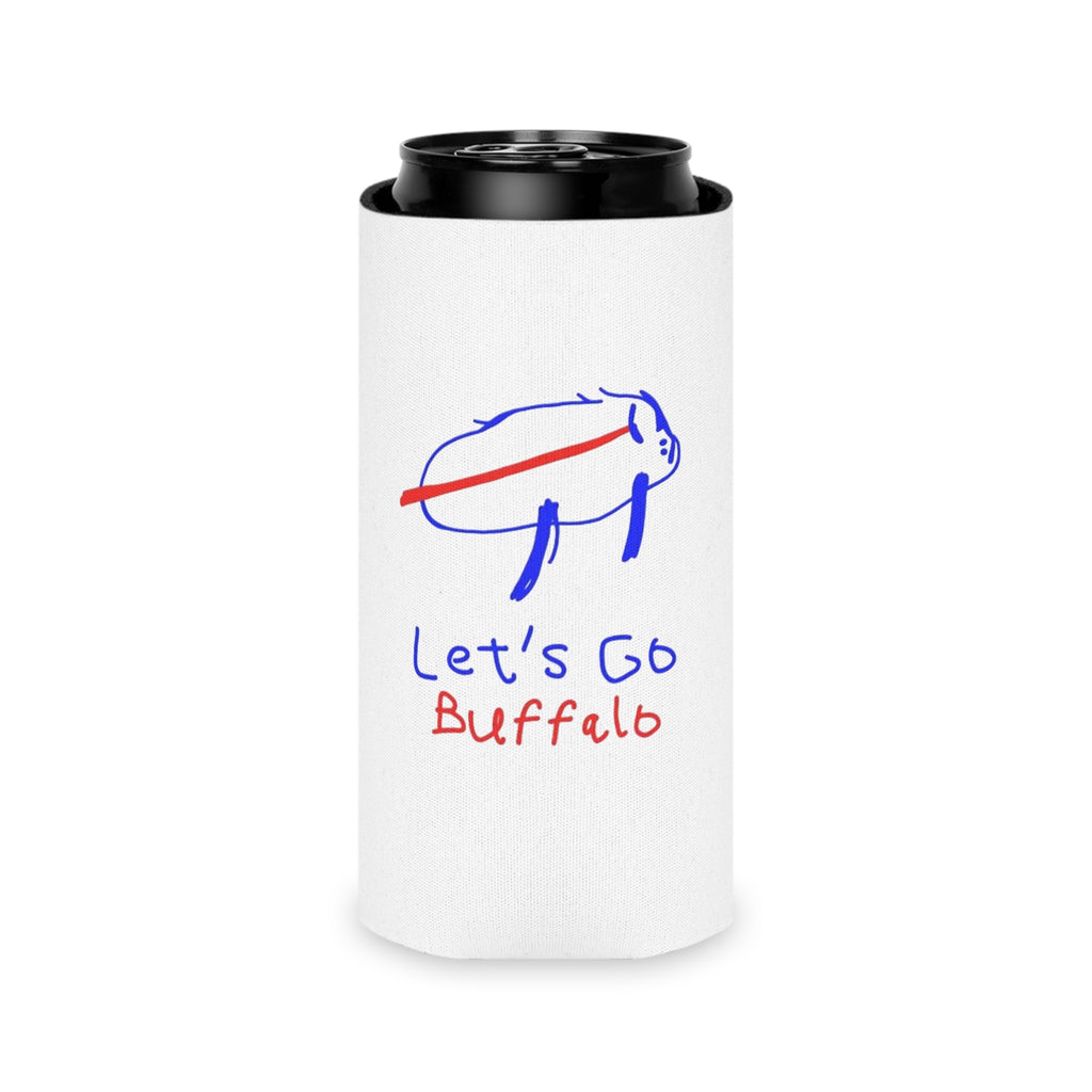 Buffalo-Themed Can Cooler - Fun & Inspirational Drink Koozie for Game Days, Tailgates, BBQs, Parties, and Celebrations